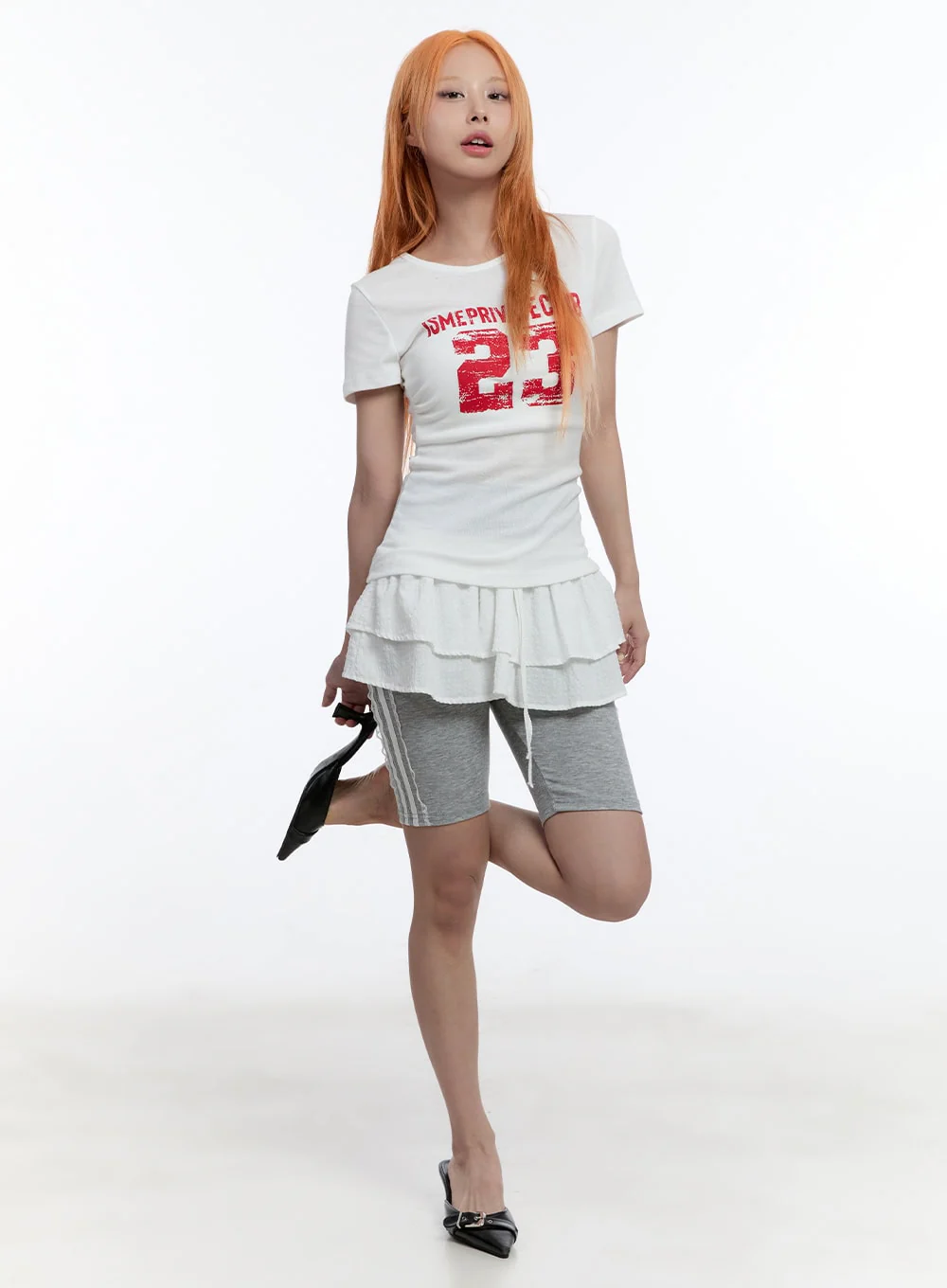 "23" Graphic Slim-Fit Tee CU502 - Image 2