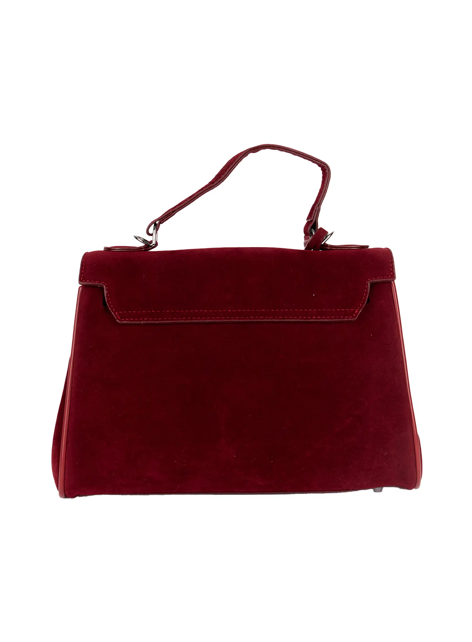 3-Way Suede Crossbody Bag CO521 - Image 13