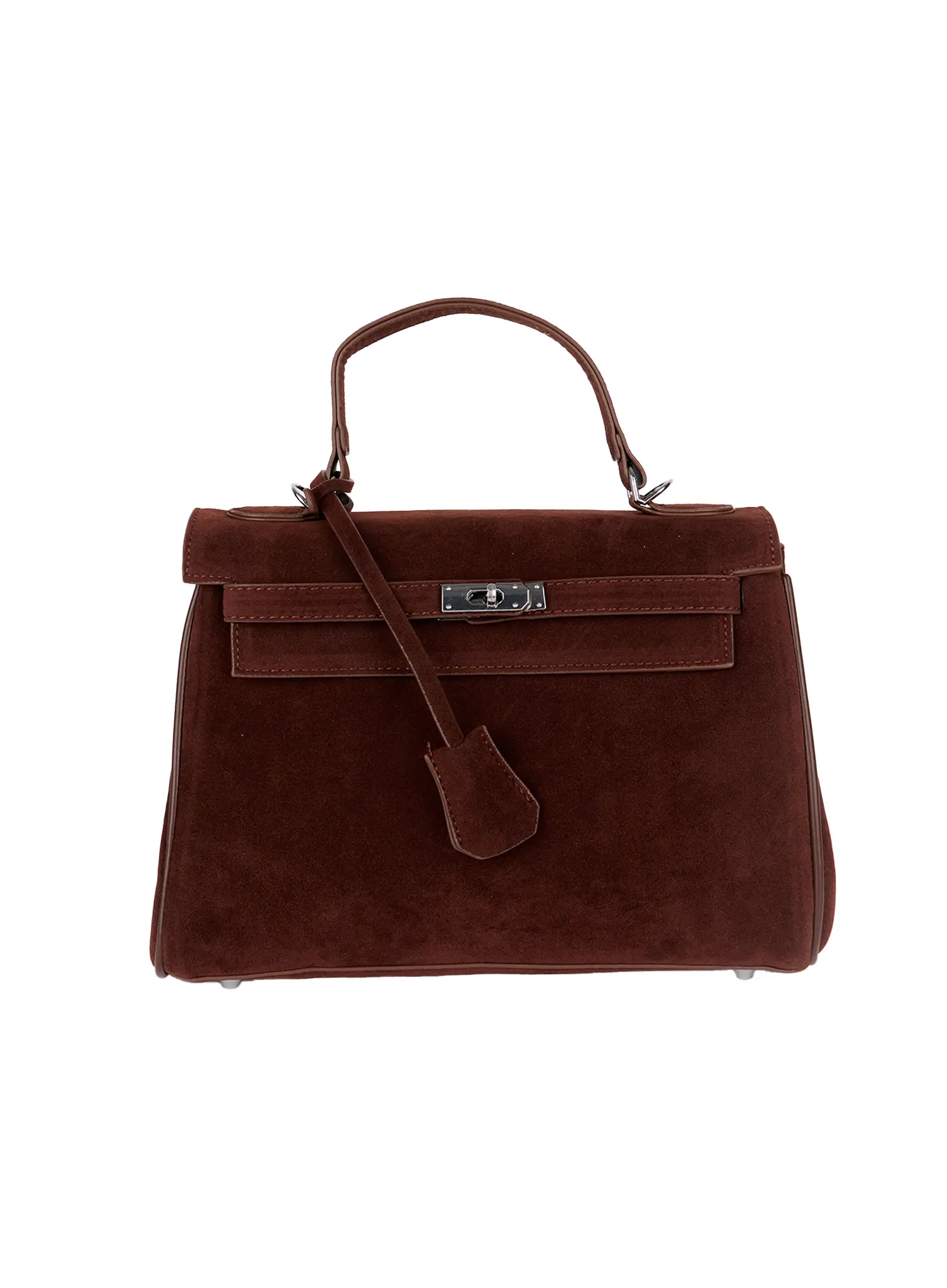 3-Way Suede Crossbody Bag CO521 - Image 19