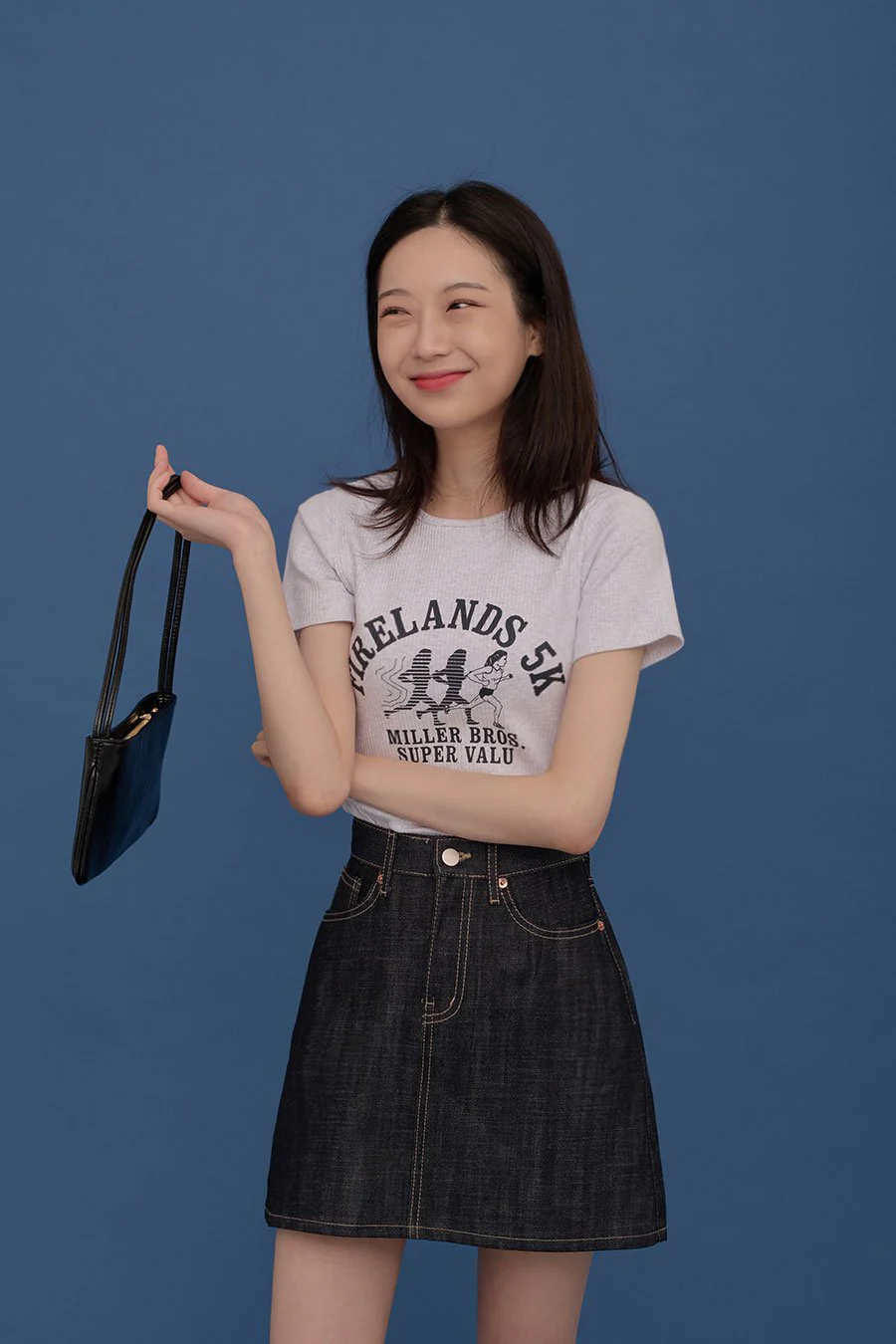 A-line Mini Skirt CA04 - Image 14