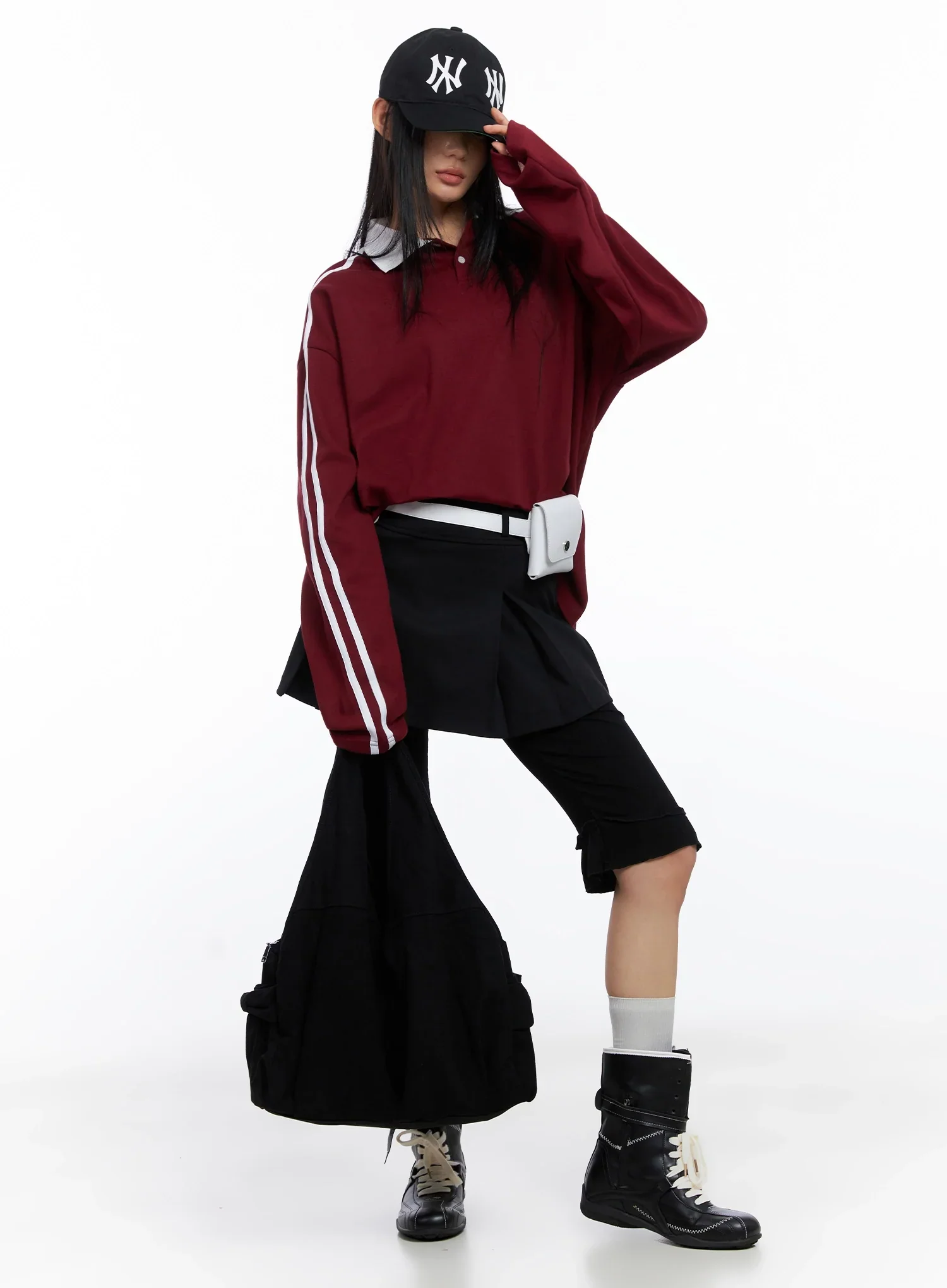 A-Line Pleated Skirt IO516 - Image 12