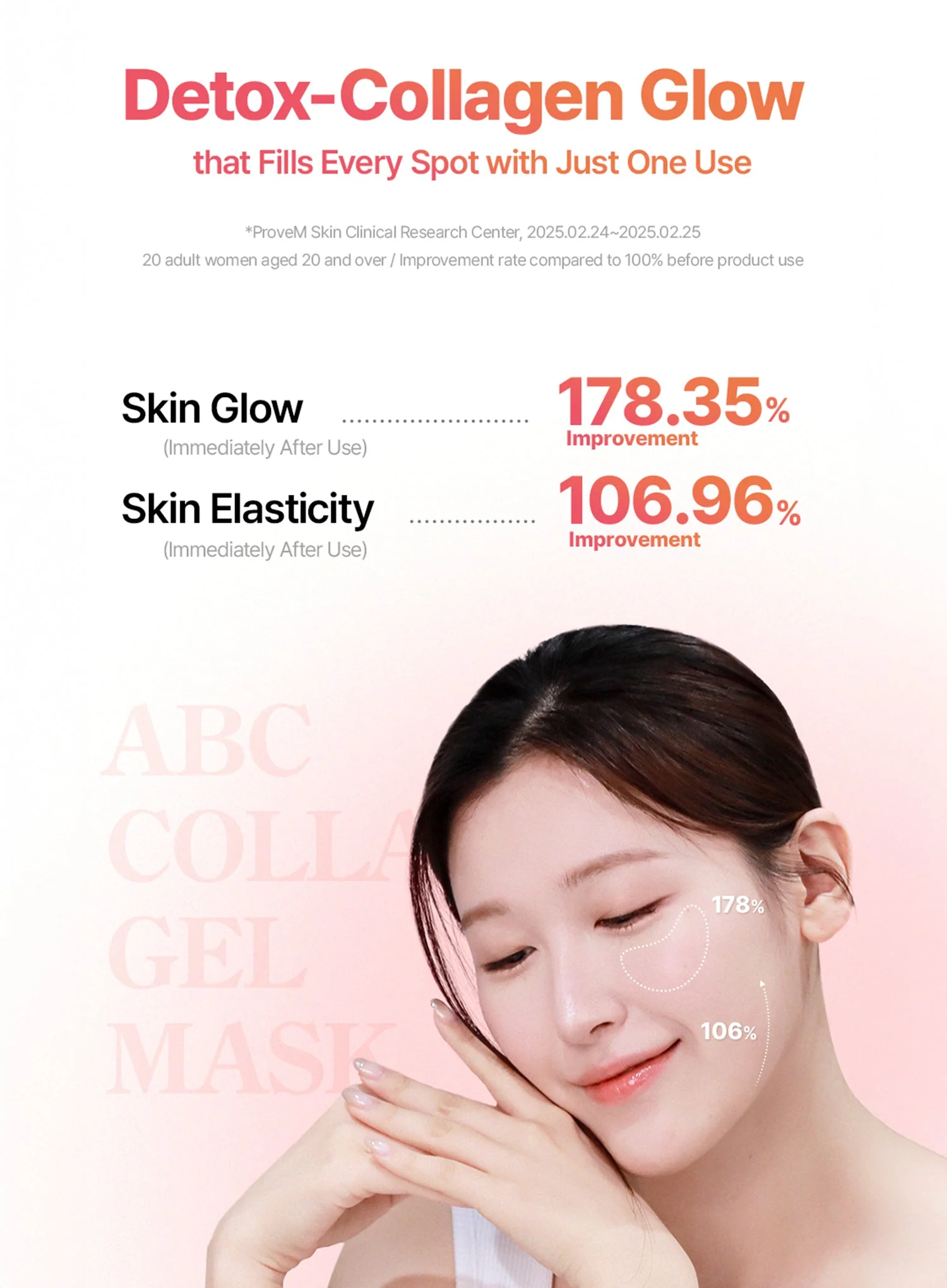 ABC Collagen Gel Mask Set (36g*4pcs) - Image 6