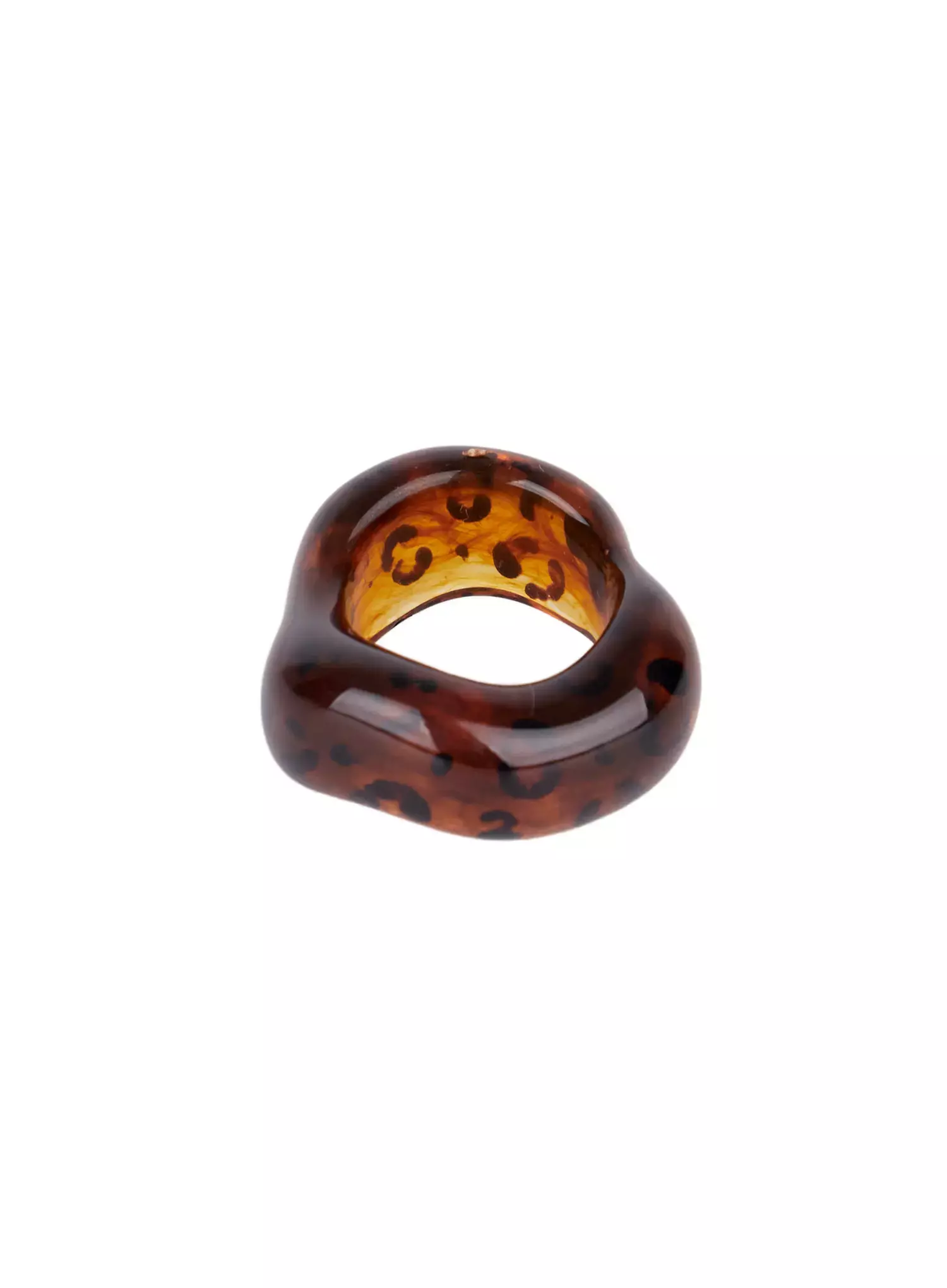 Abstract Pattern Bold Ring IN528 - Image 7