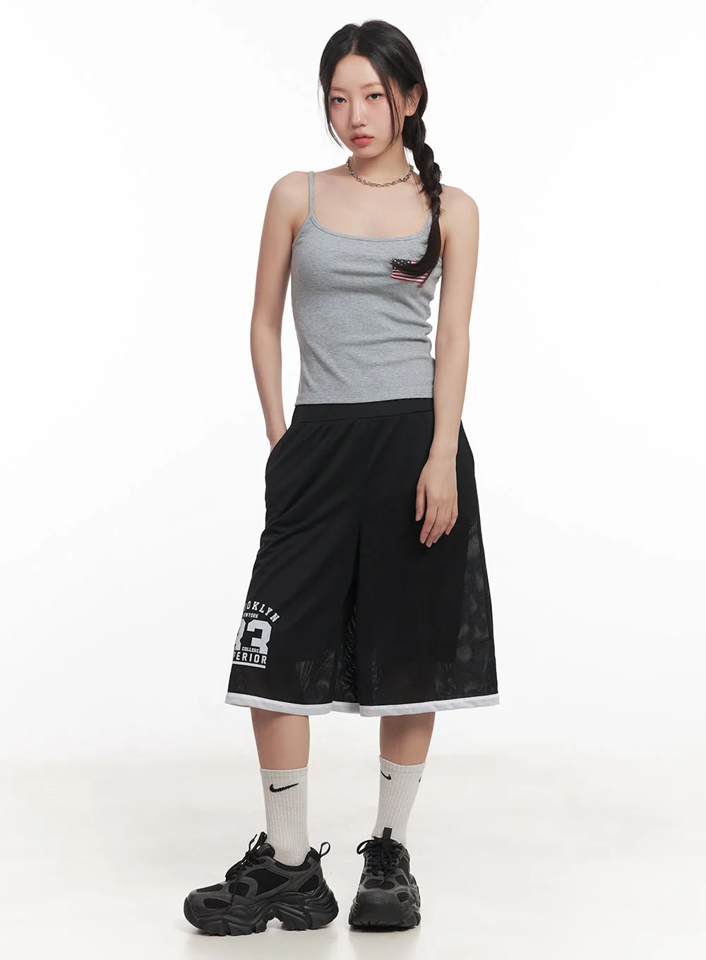 Active Graphic Sweatshorts CA525 - Image 2