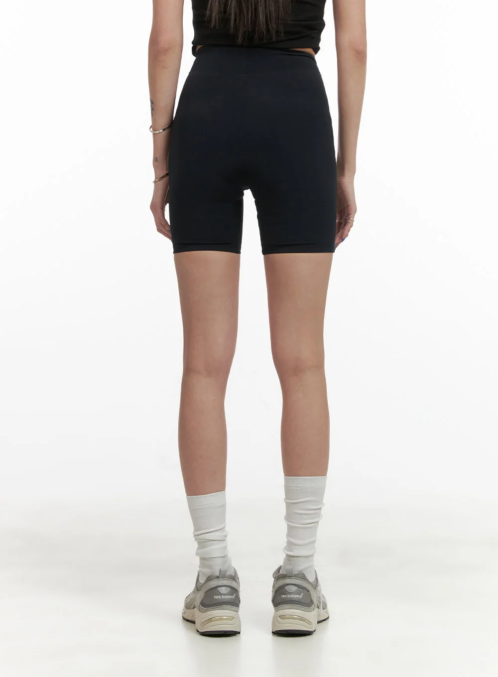 Activewear Solid Biker Shorts CY423 - Image 6