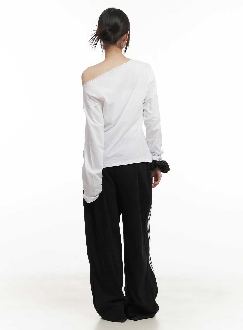 Adjustable Striped Sweatpants CF518 - Image 6
