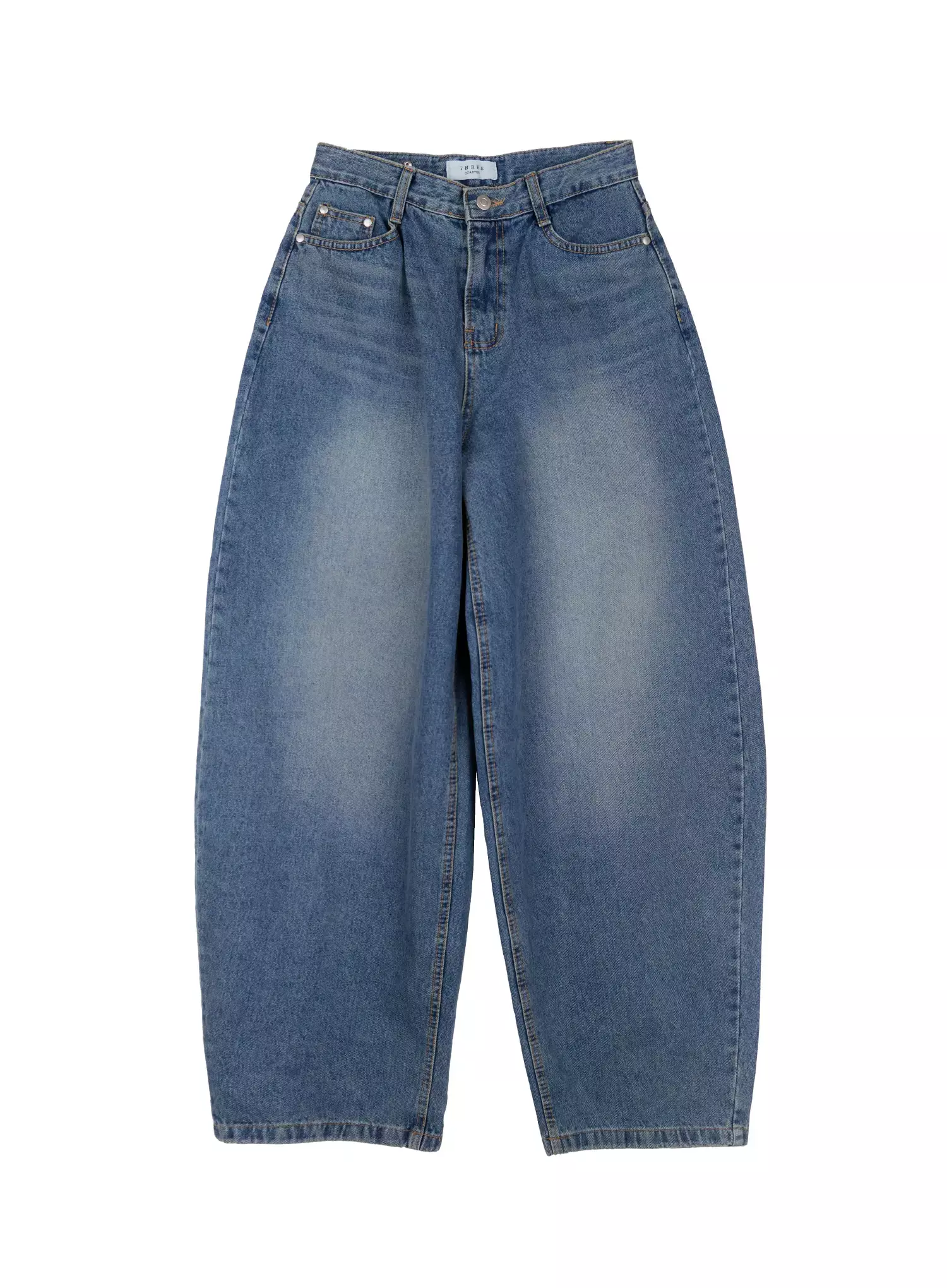 Alani Vintage Wash Wide-Leg Jeans IN525 - Image 15