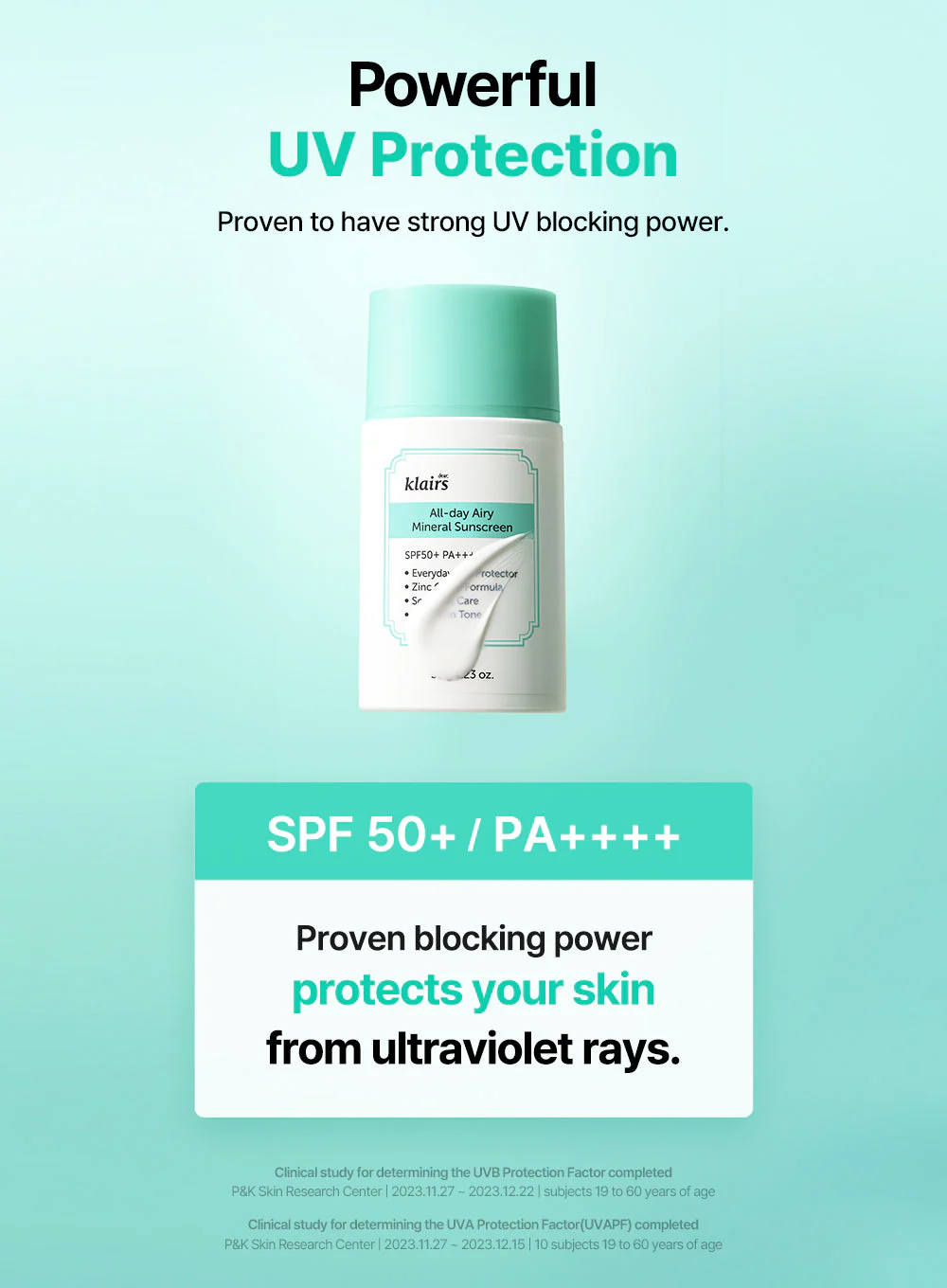 All-day Airy Mineral Sunscreen 1+1 Special set (35g * 2ea) - Image 6