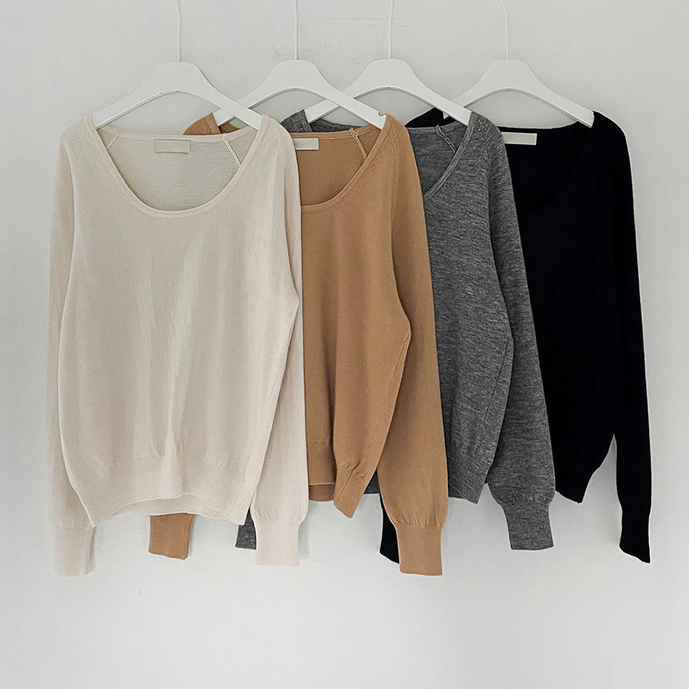 All Day Round Round Neck Knit - Image 7