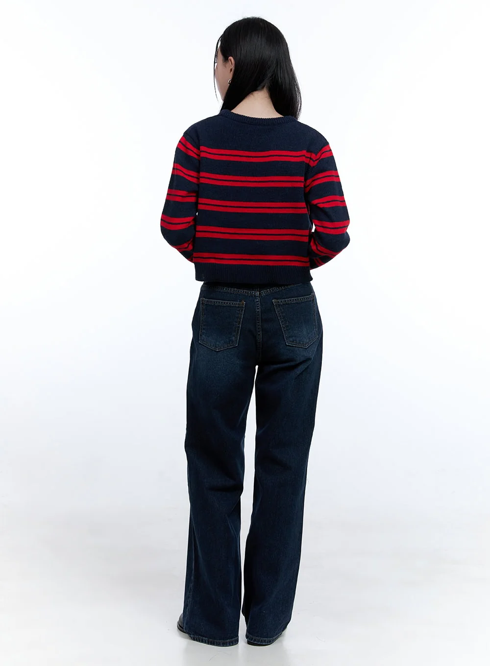 Amelia Wide-Leg Jeans OO429 - Image 6