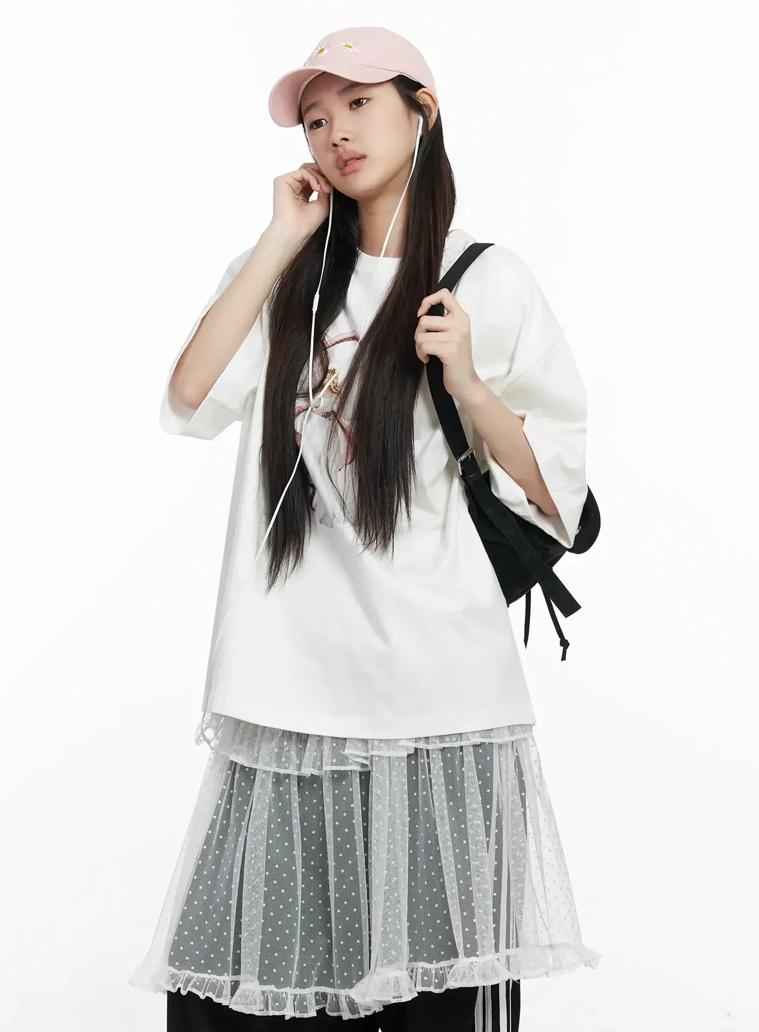 Angel Graphic Oversized T-Shirt IM506