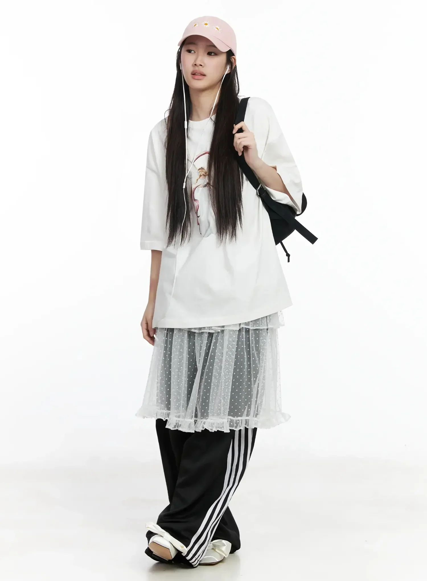 Angel Graphic Oversized T-Shirt IM506 - Image 4