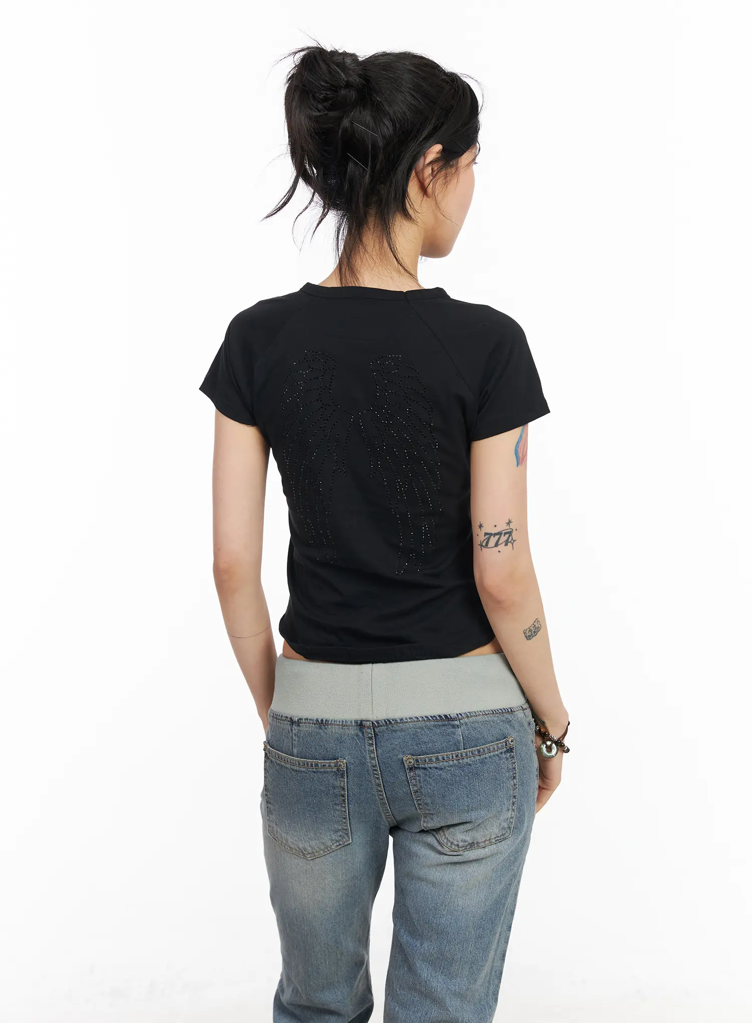 Angelic Rhinestone T-Shirt CM517 - Image 12