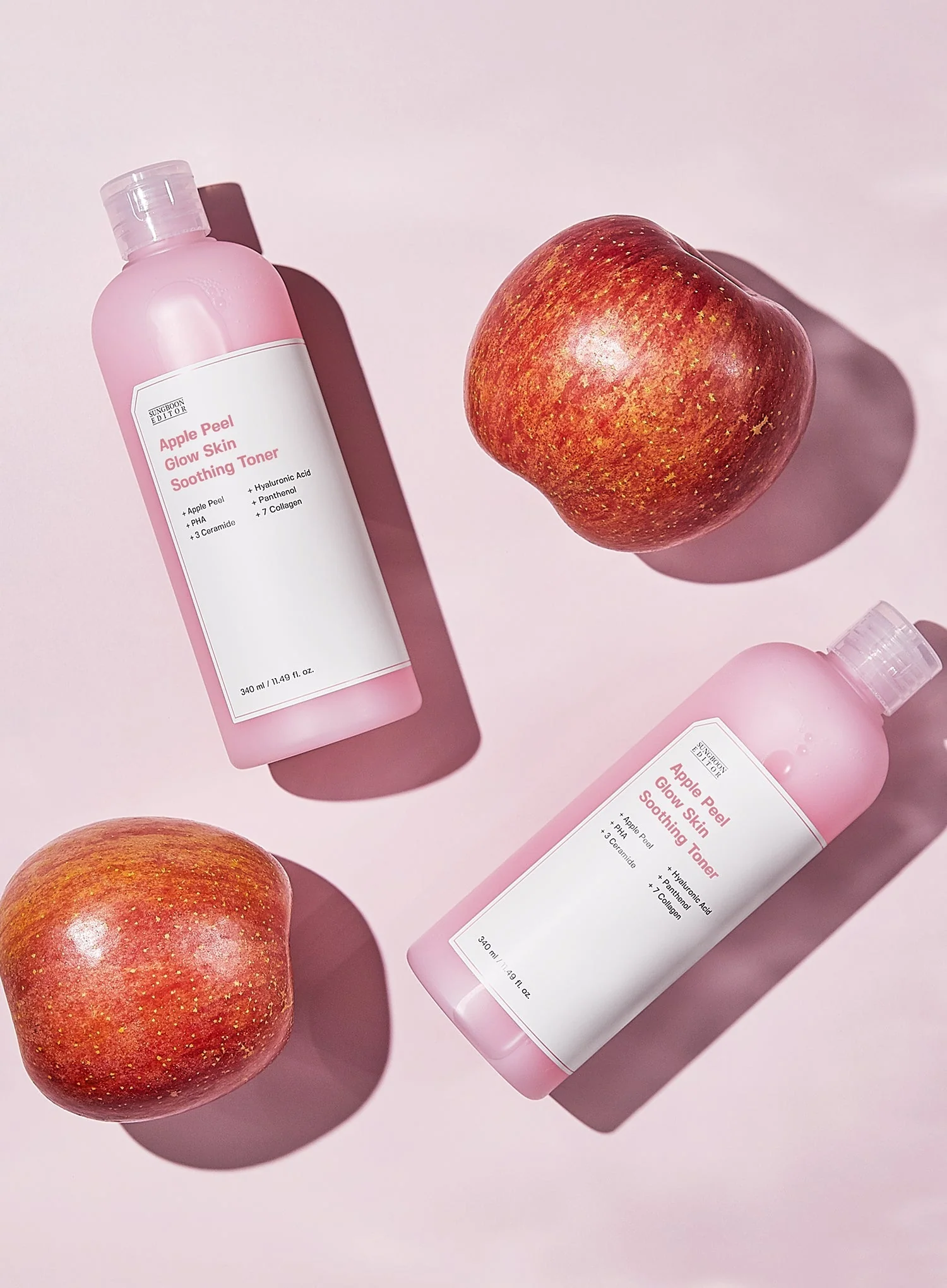 Apple Peel Glow Skin Soothing Toner (340ml) - Image 3