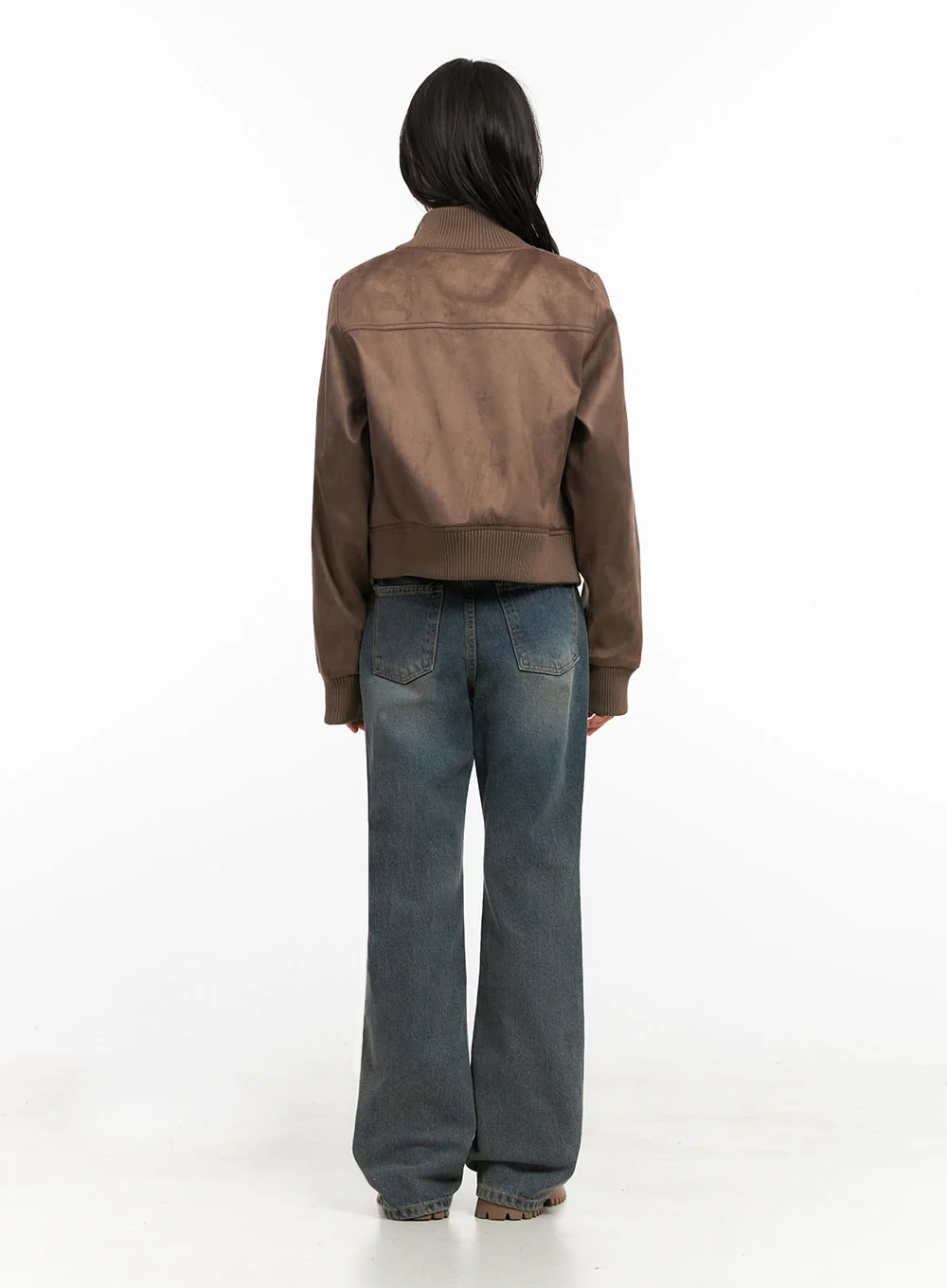 Asher Slimline Washed Bootcut Jeans ID402 - Image 10