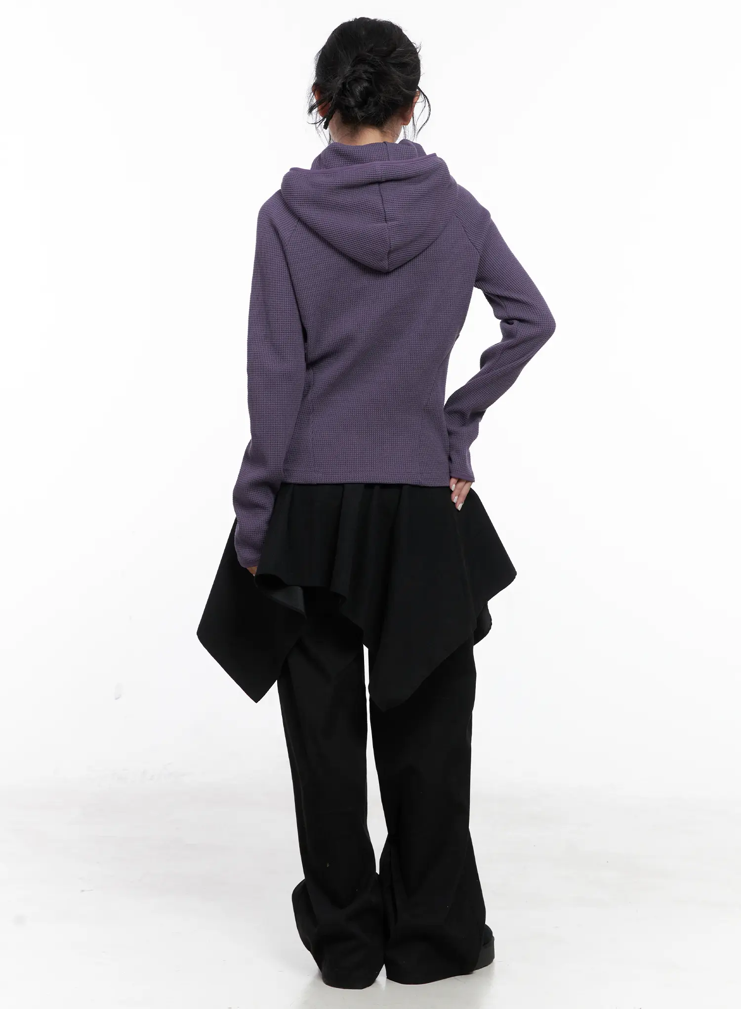 Asymmetric Layered Skirt Pants CN514 - Image 8