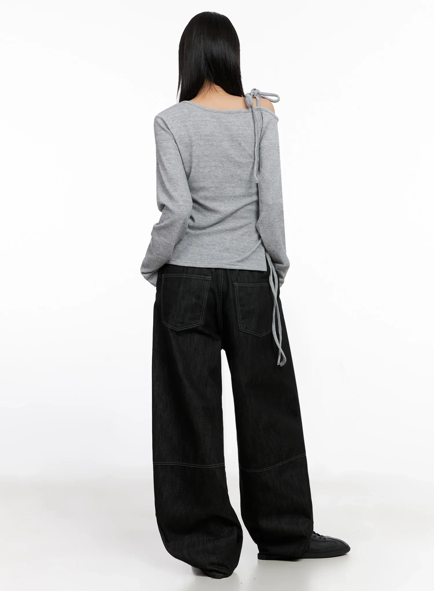 Asymmetric String Tie Top IS515 - Image 9