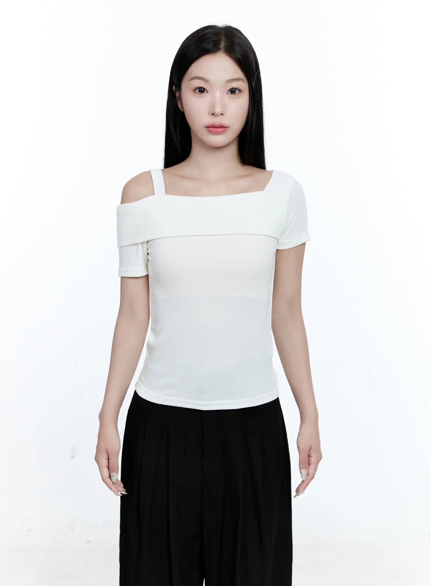 Asymmetrical One-Shoulder Top CG512 - Image 10
