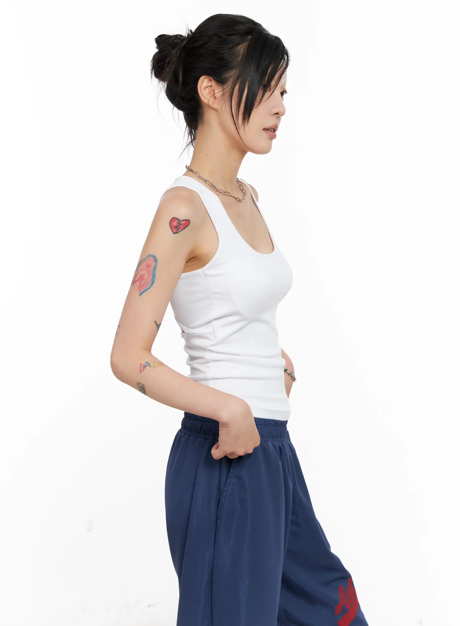 Back-Slit Tank Top CL528 - Image 7