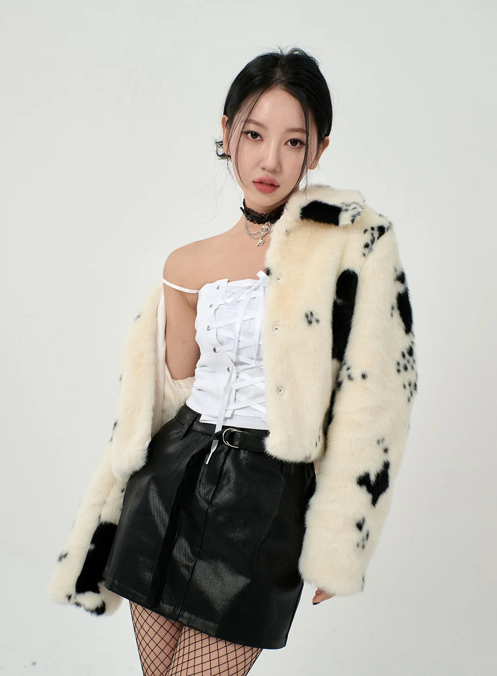 Back Zipper Corset Top BD09 - Image 3