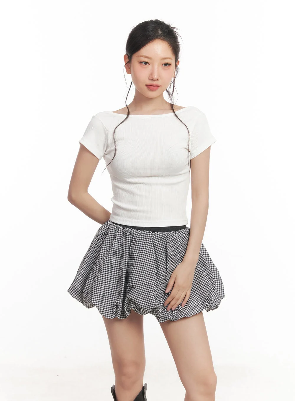 Backless Ribbed Crop Top CA529 - Image 12