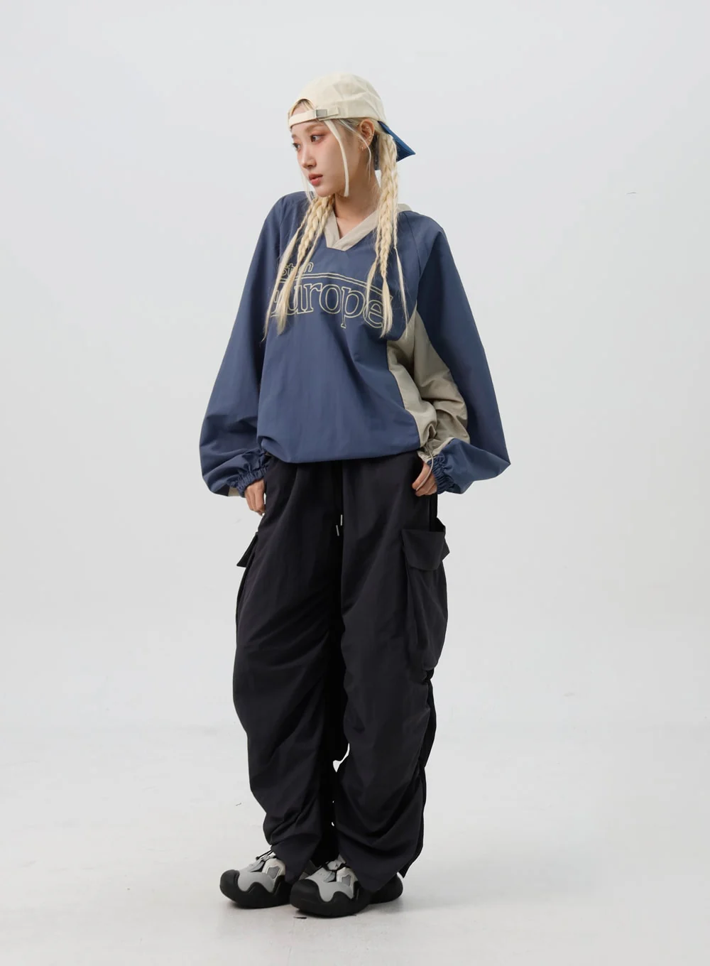 Baggy Cargo Pants IS311 - Image 10