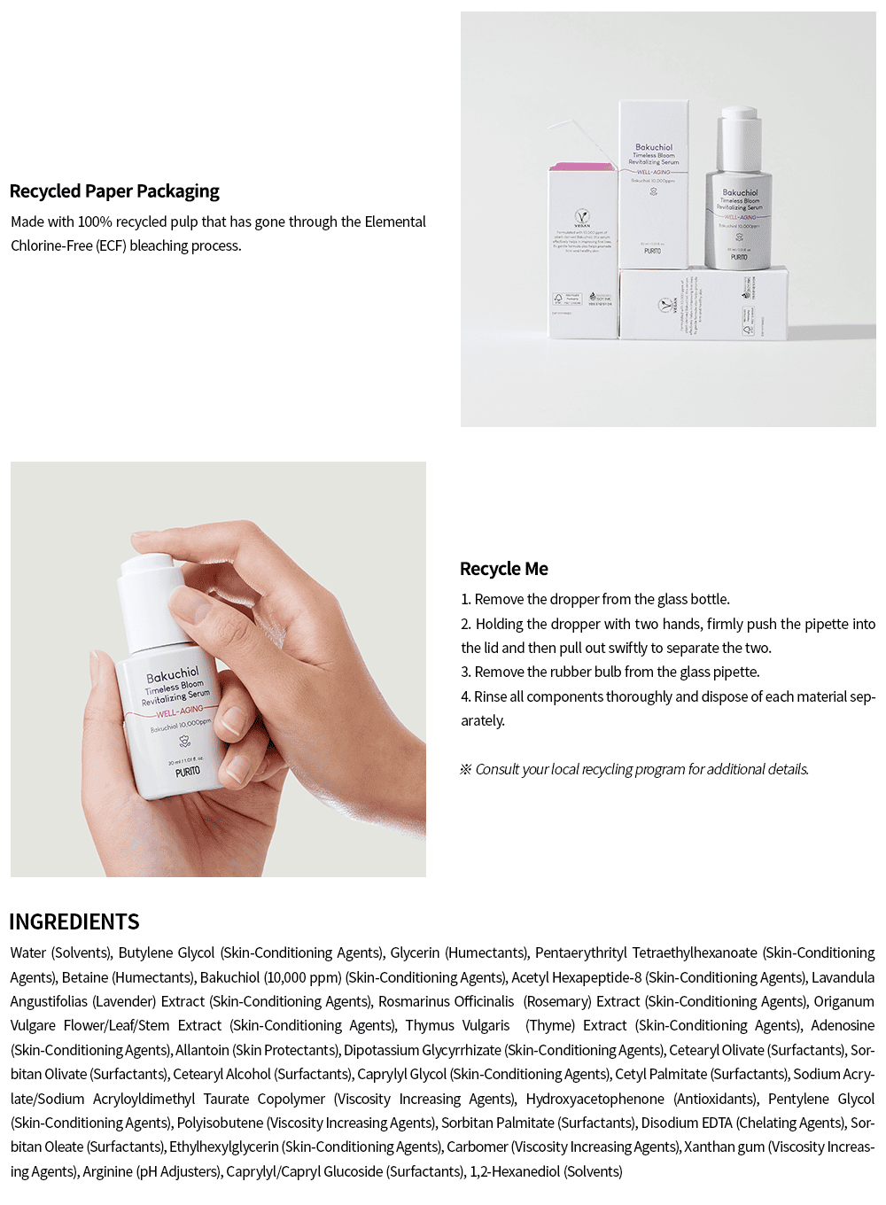 Bakuchiol Timeless Bloom Revitalizing Serum (30ml) - Image 6