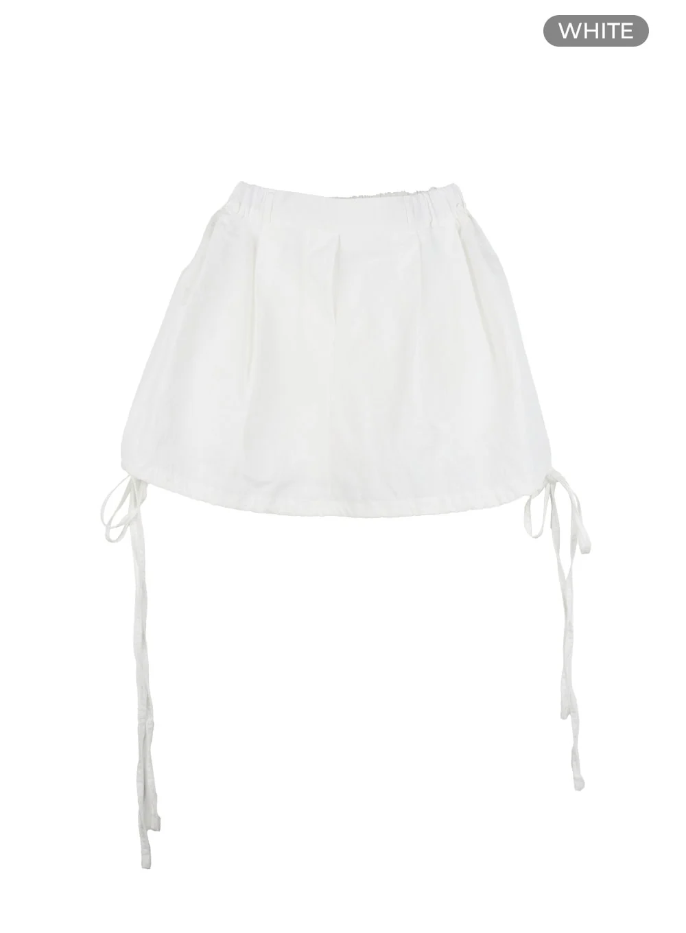 Banded Pintuck Mini Skirt OL417 - Image 8