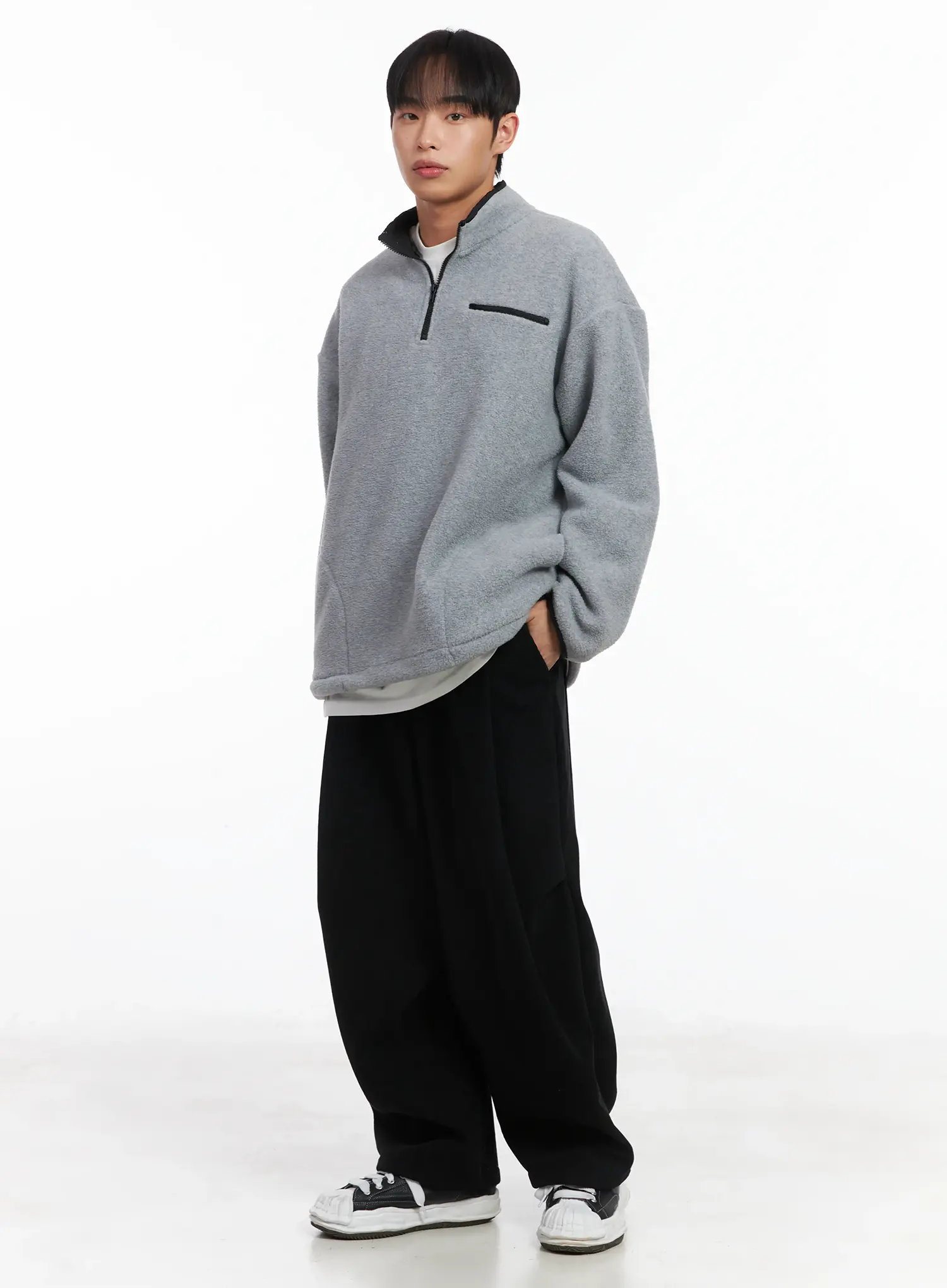 Basic Corudoy Fleece Sweatpants ID515 - Image 10