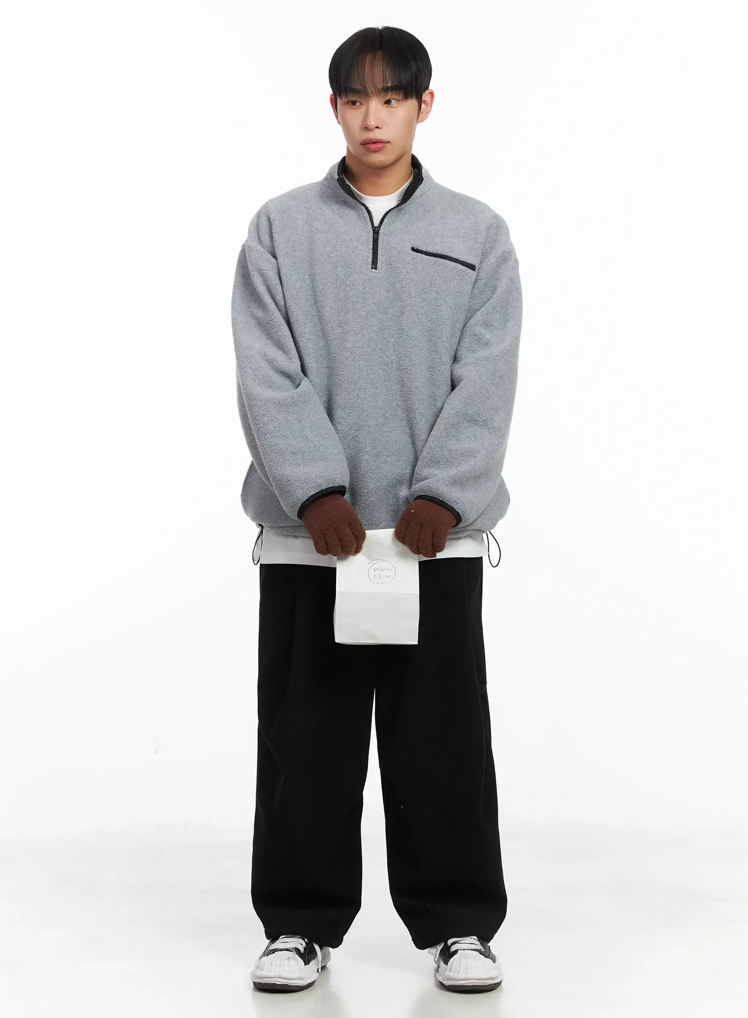 Basic Corudoy Fleece Sweatpants ID515 - Image 11