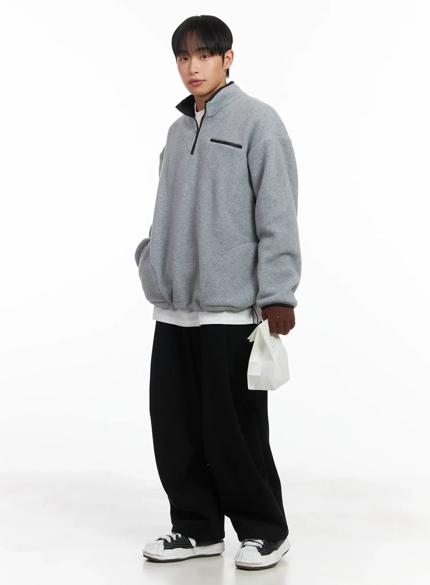 Basic Corudoy Fleece Sweatpants ID515 - Image 2