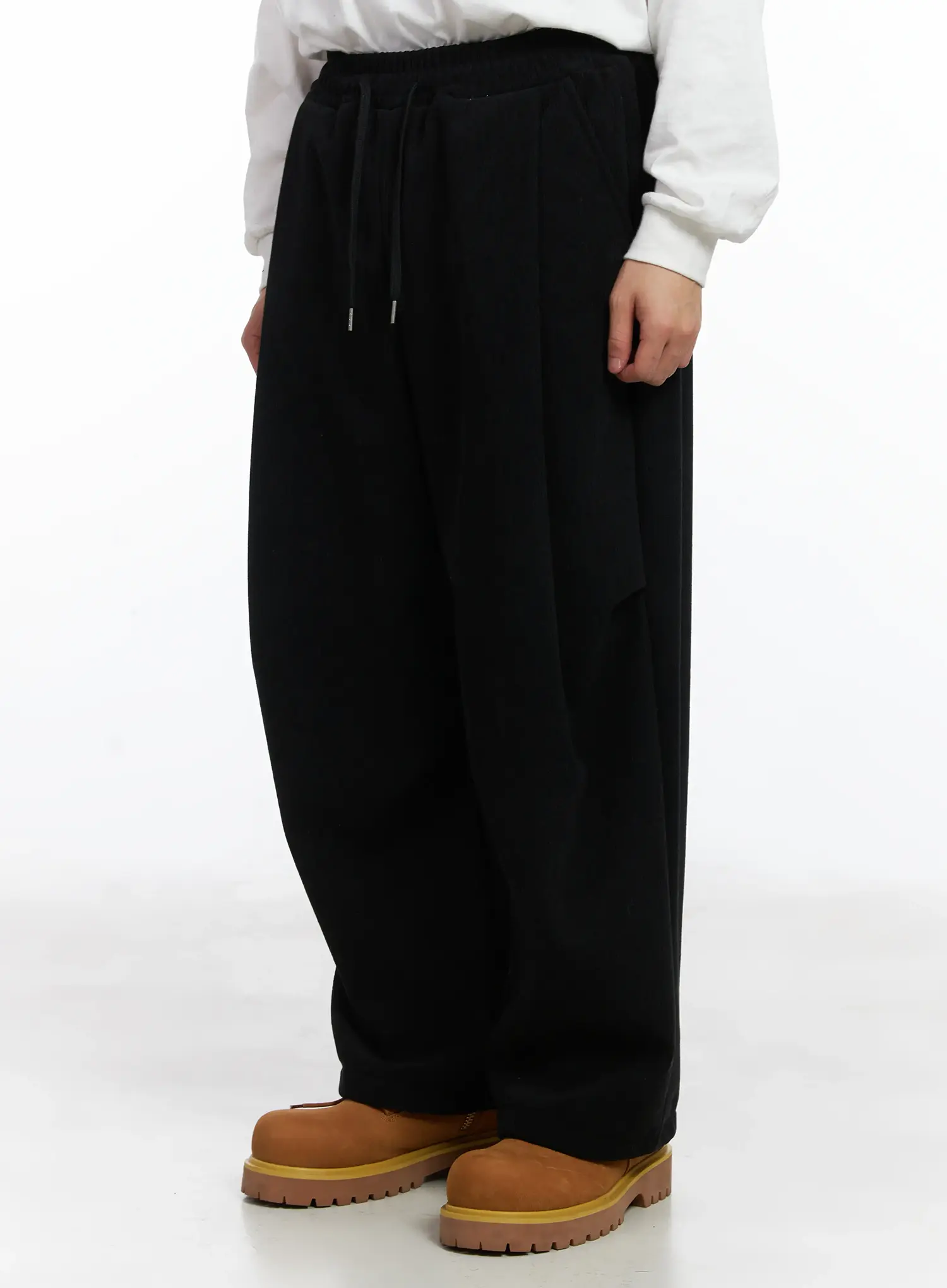 Basic Corudoy Fleece Sweatpants ID515 - Image 4