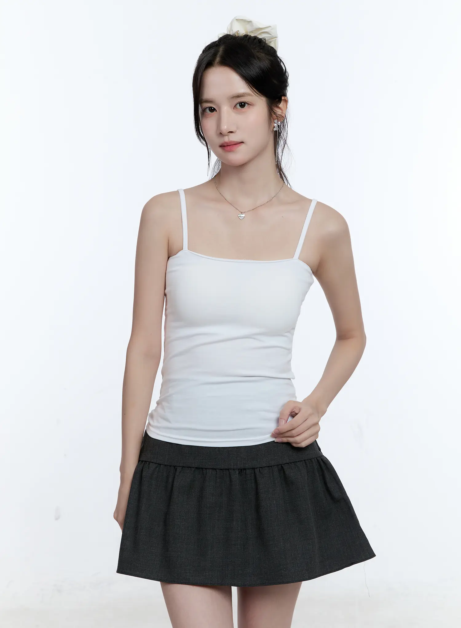 Basic Cotton Blend Stretch Cami CG512 - Image 10