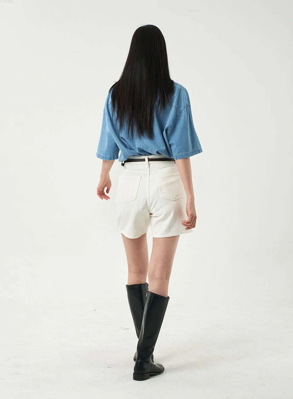 Basic Cotton Shorts OA327 - Image 5
