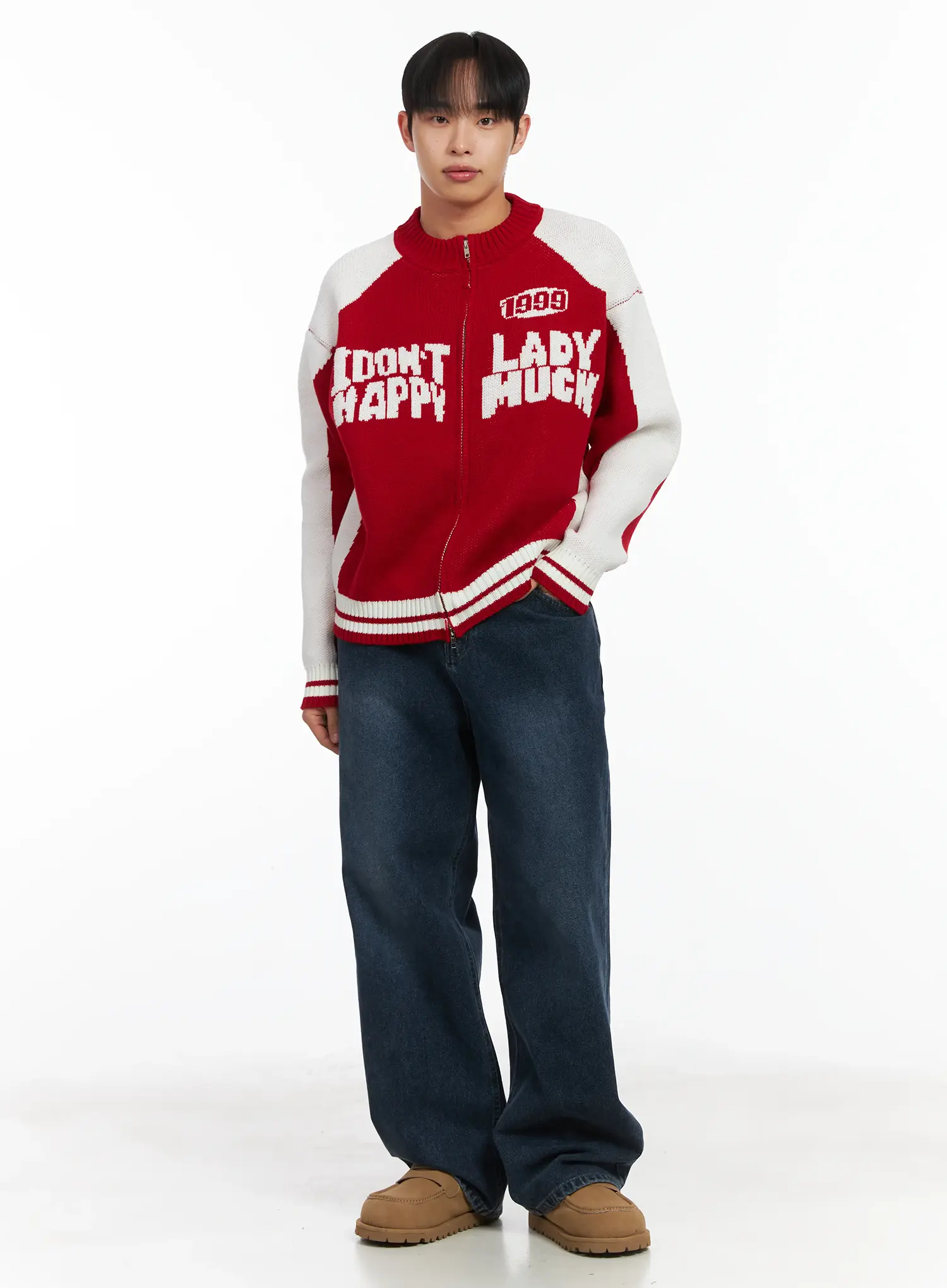 Basic Dark Washed Straight Jeans ID515 - Image 10