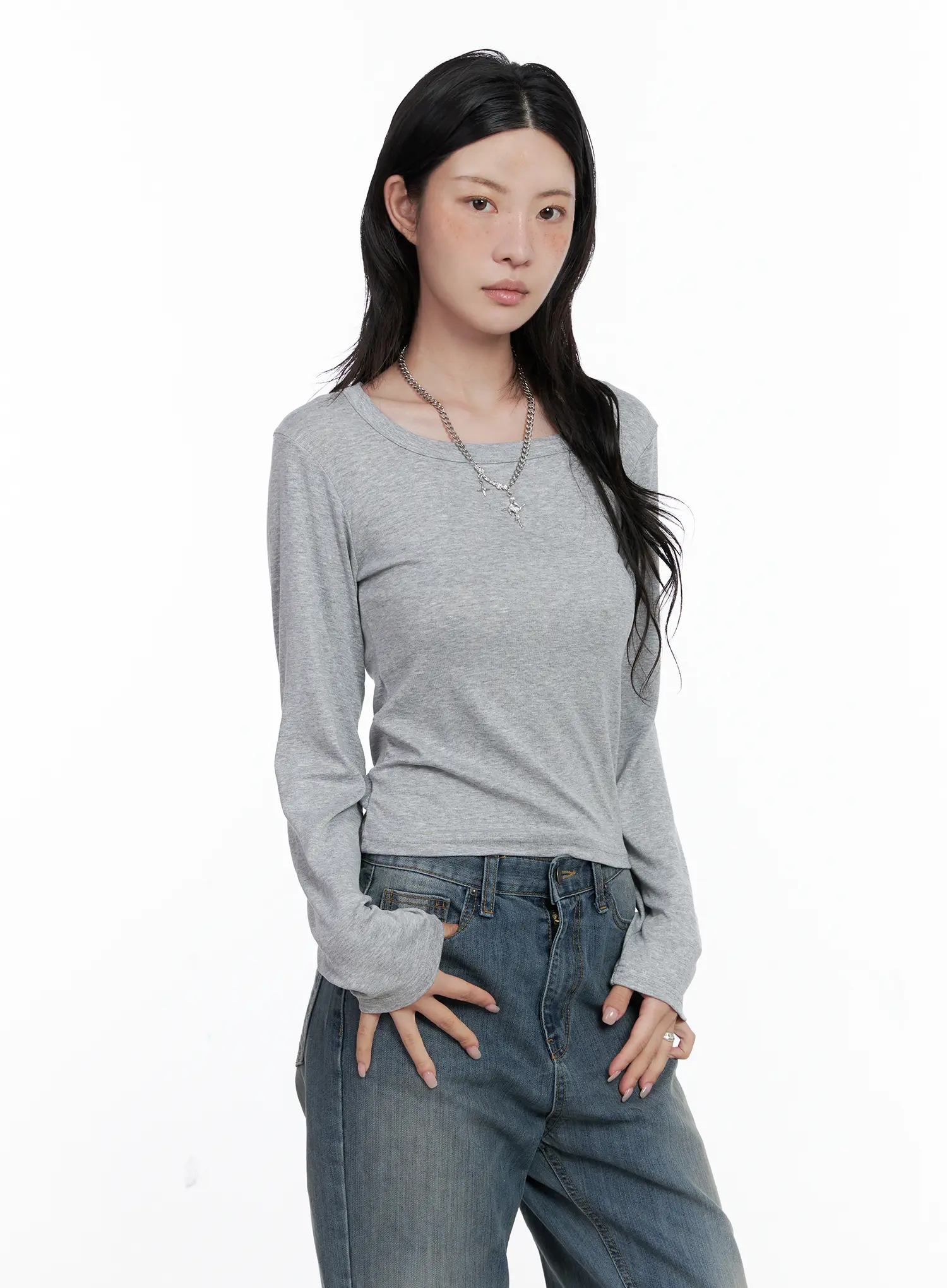 Basic Long Sleeve Top CS526 - Image 9