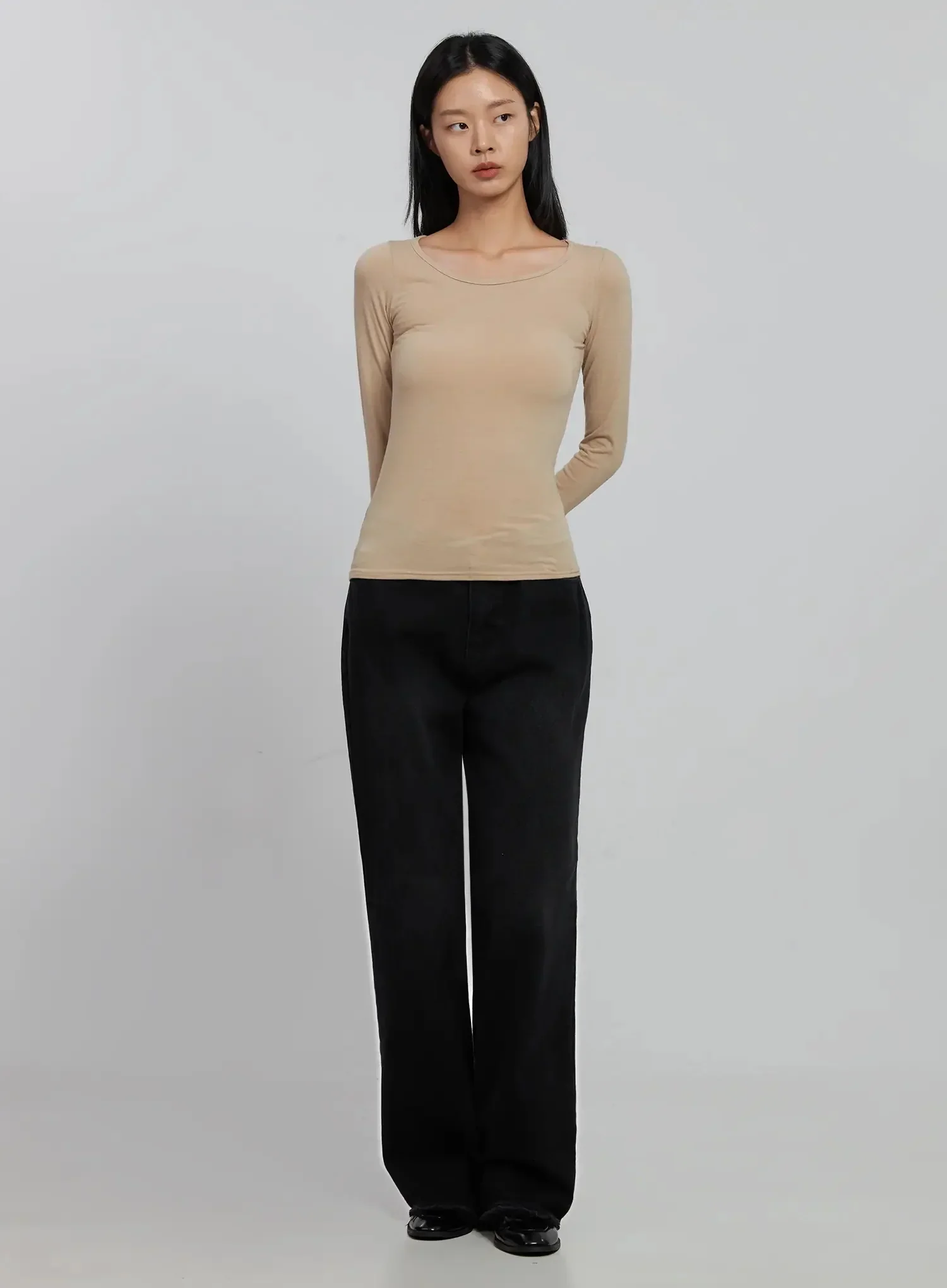 Basic Long Sleeve Top ID516 - Image 3