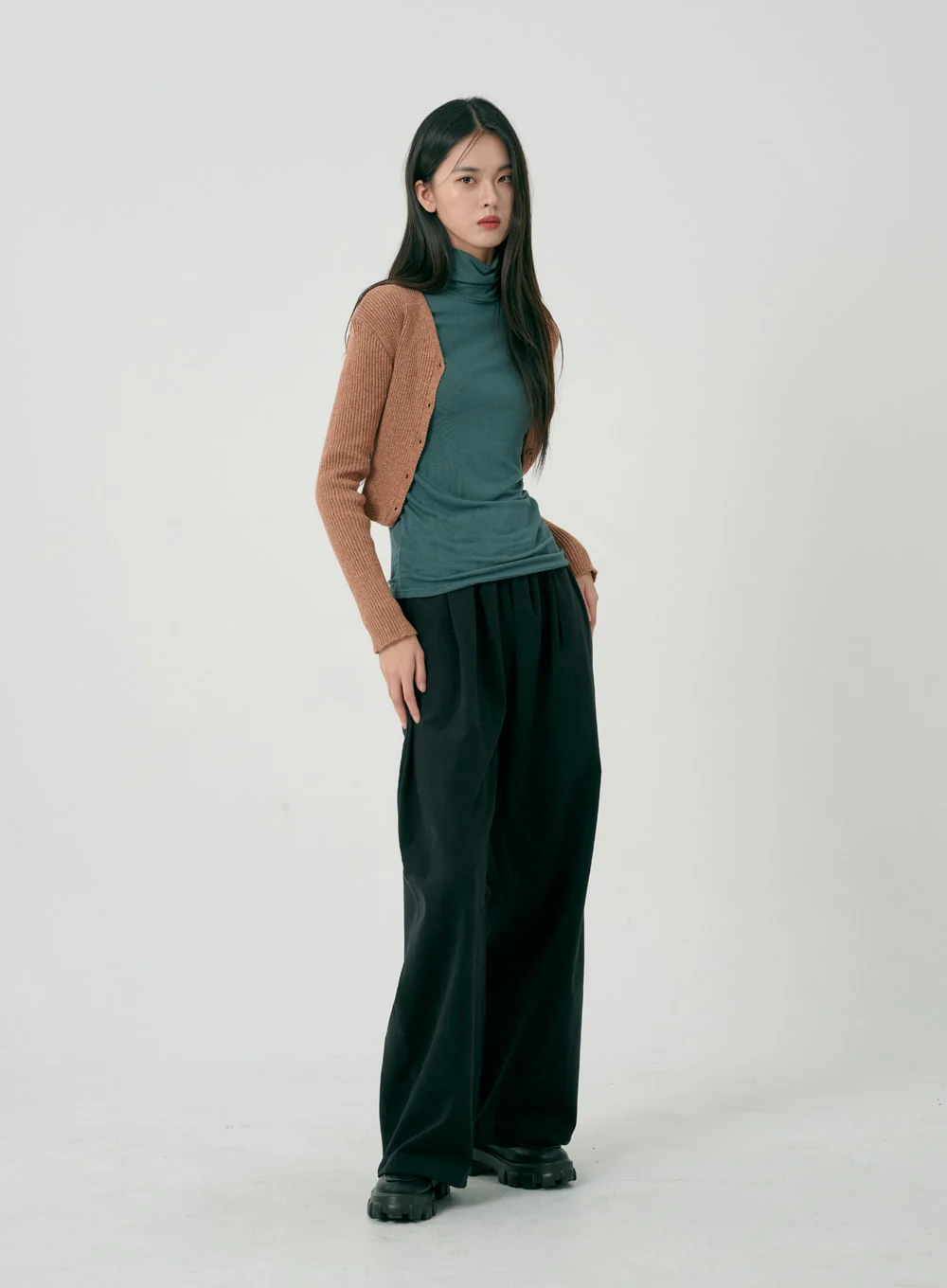 Basic Long Sleeve Turtleneck ID07 - Image 9