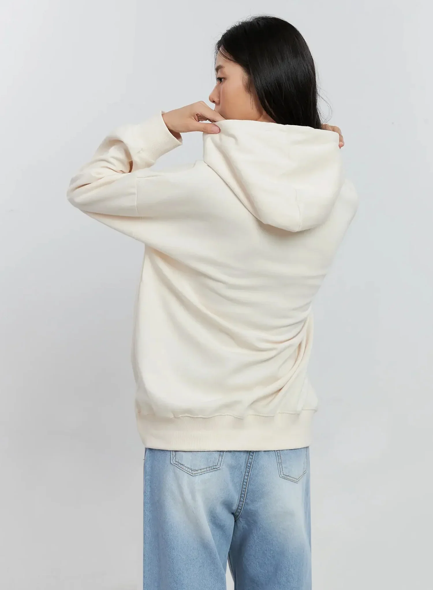 Basic Oversized Hoodie IS516 - Image 5