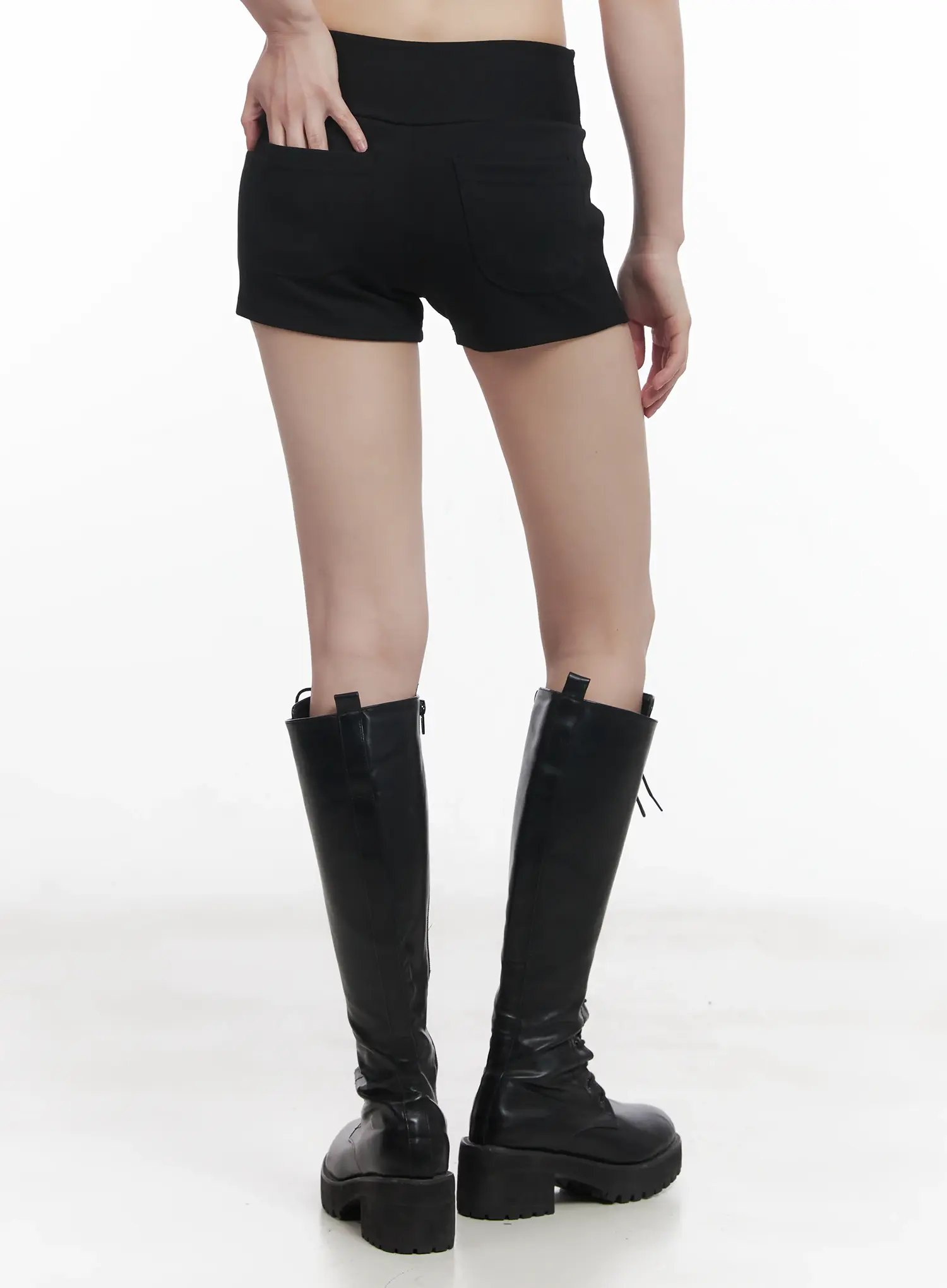 Basic Slim-Fit Shorts CU518 - Image 7