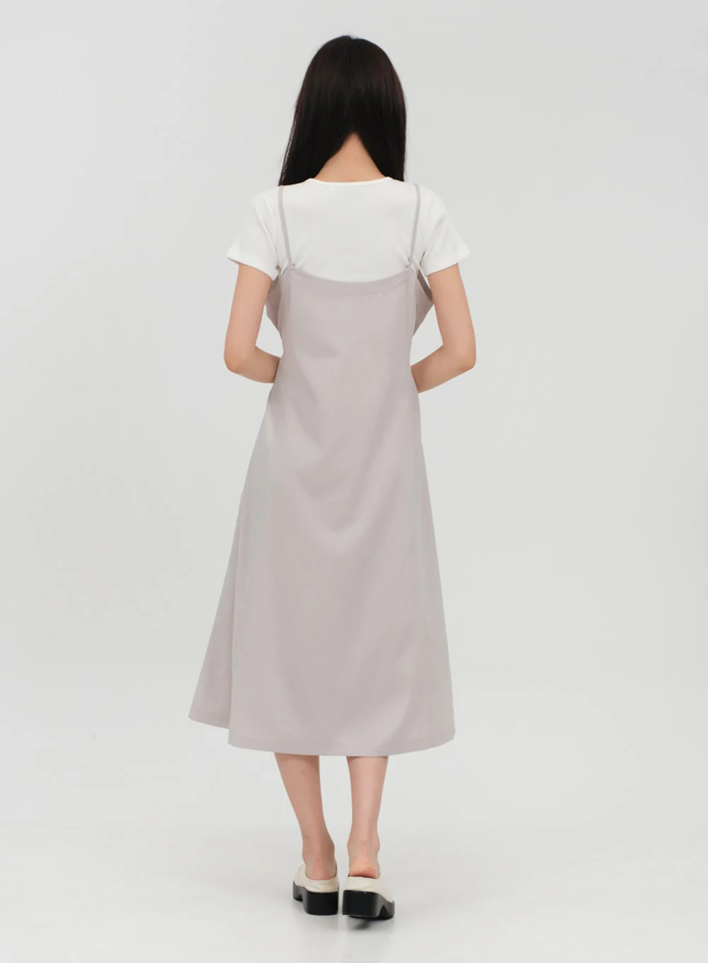 Basic Square Neck T-shirt OA13 - Image 7