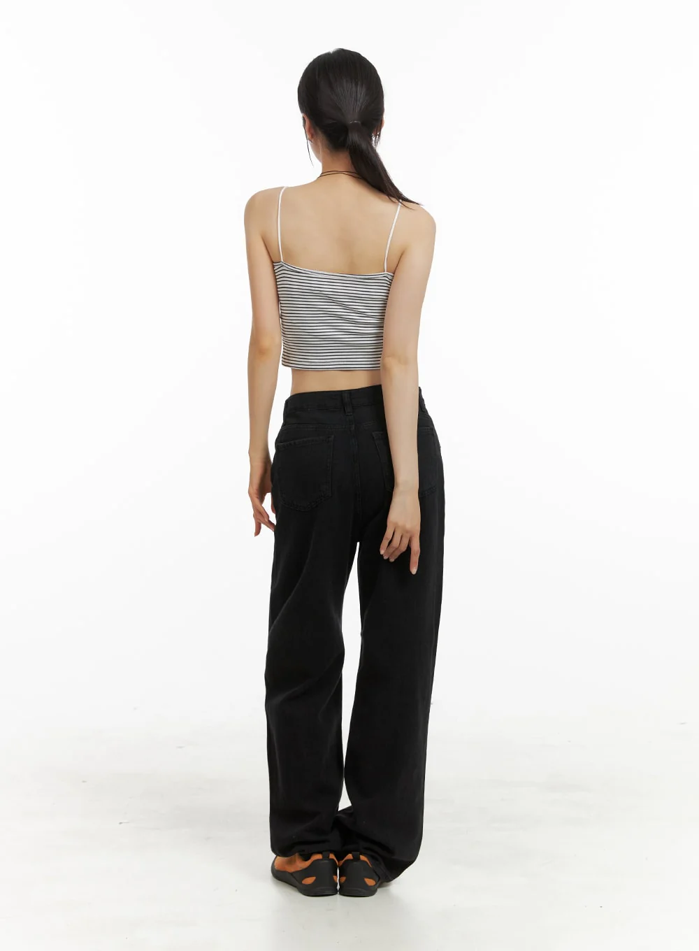Basic Straight Leg Pants OA423 - Image 4