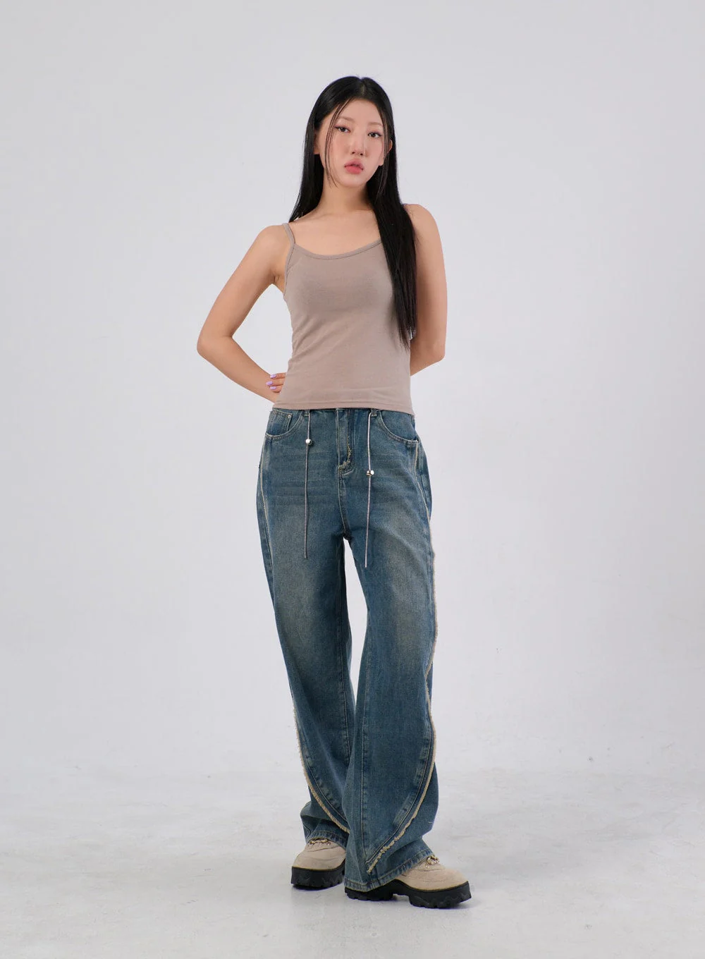 Basic Thin Strap Top IA304 - Image 4