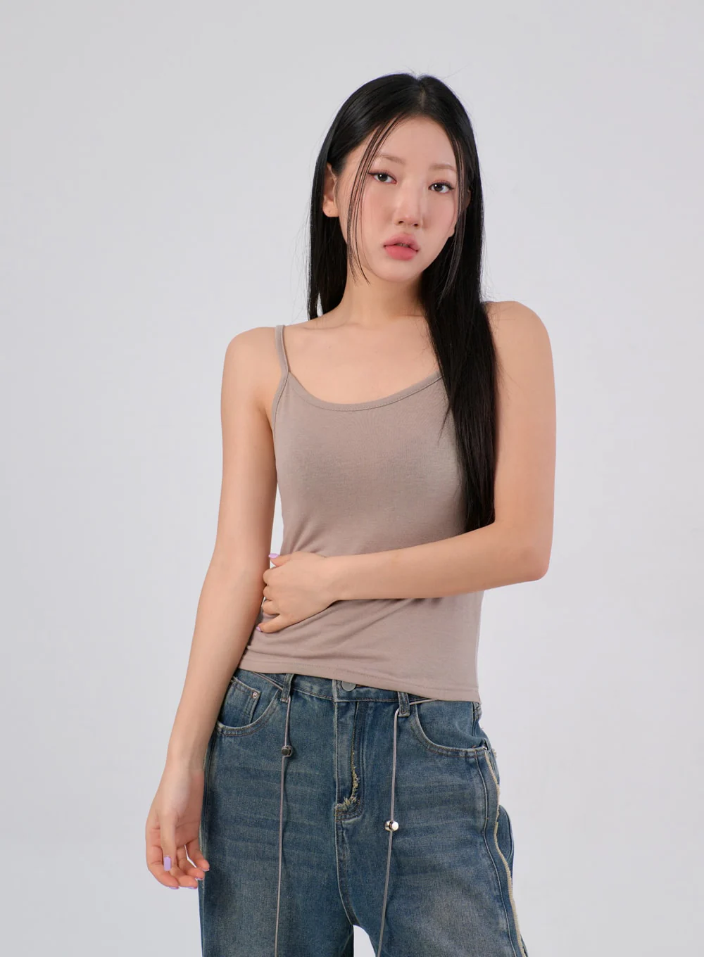Basic Thin Strap Top IA304 - Image 6