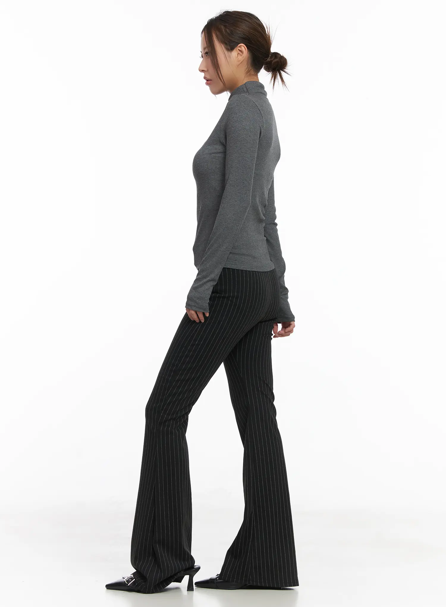 Basic Turtleneck Long Sleeve CJ513 - Image 4