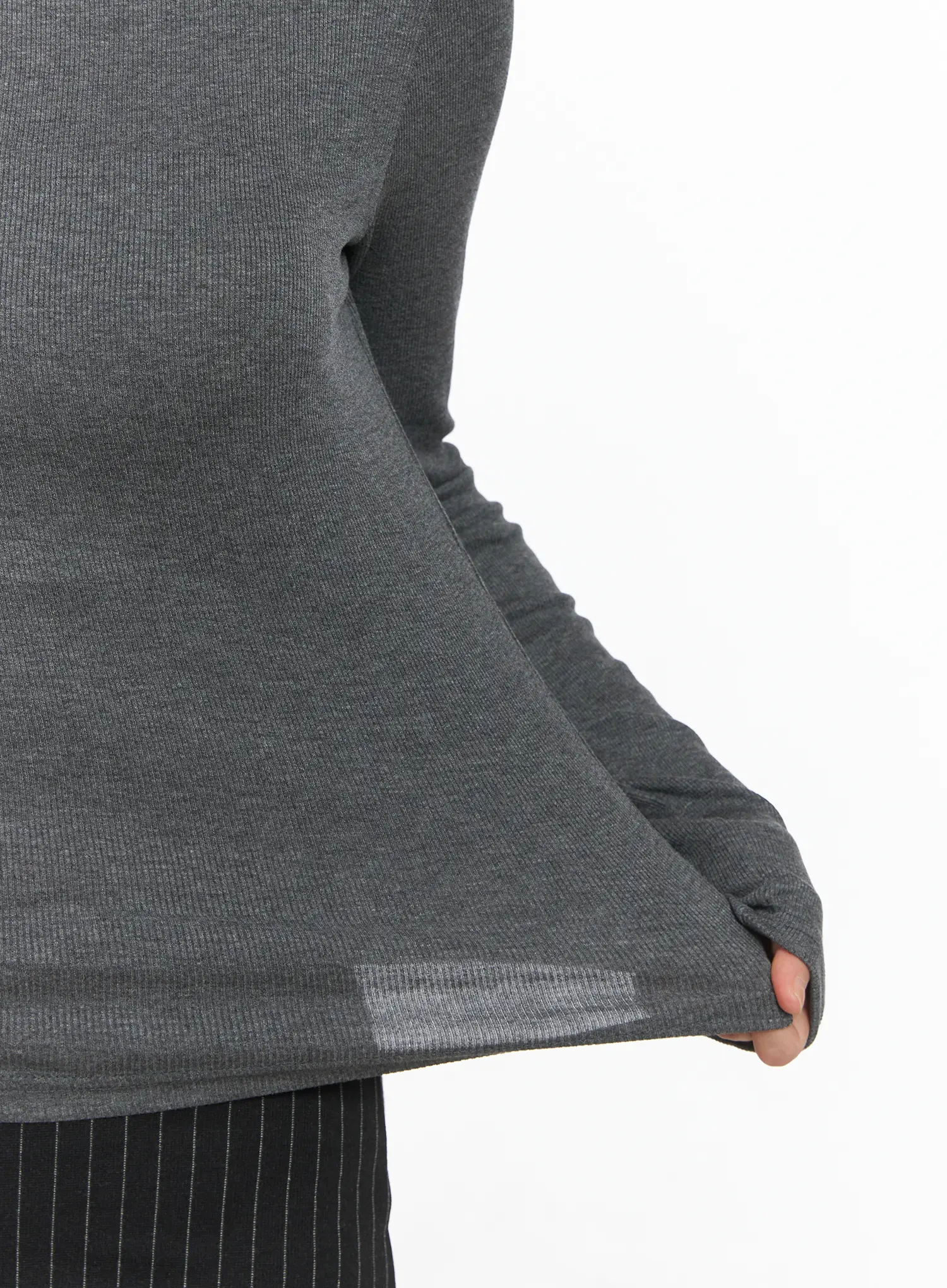 Basic Turtleneck Long Sleeve CJ513 - Image 9