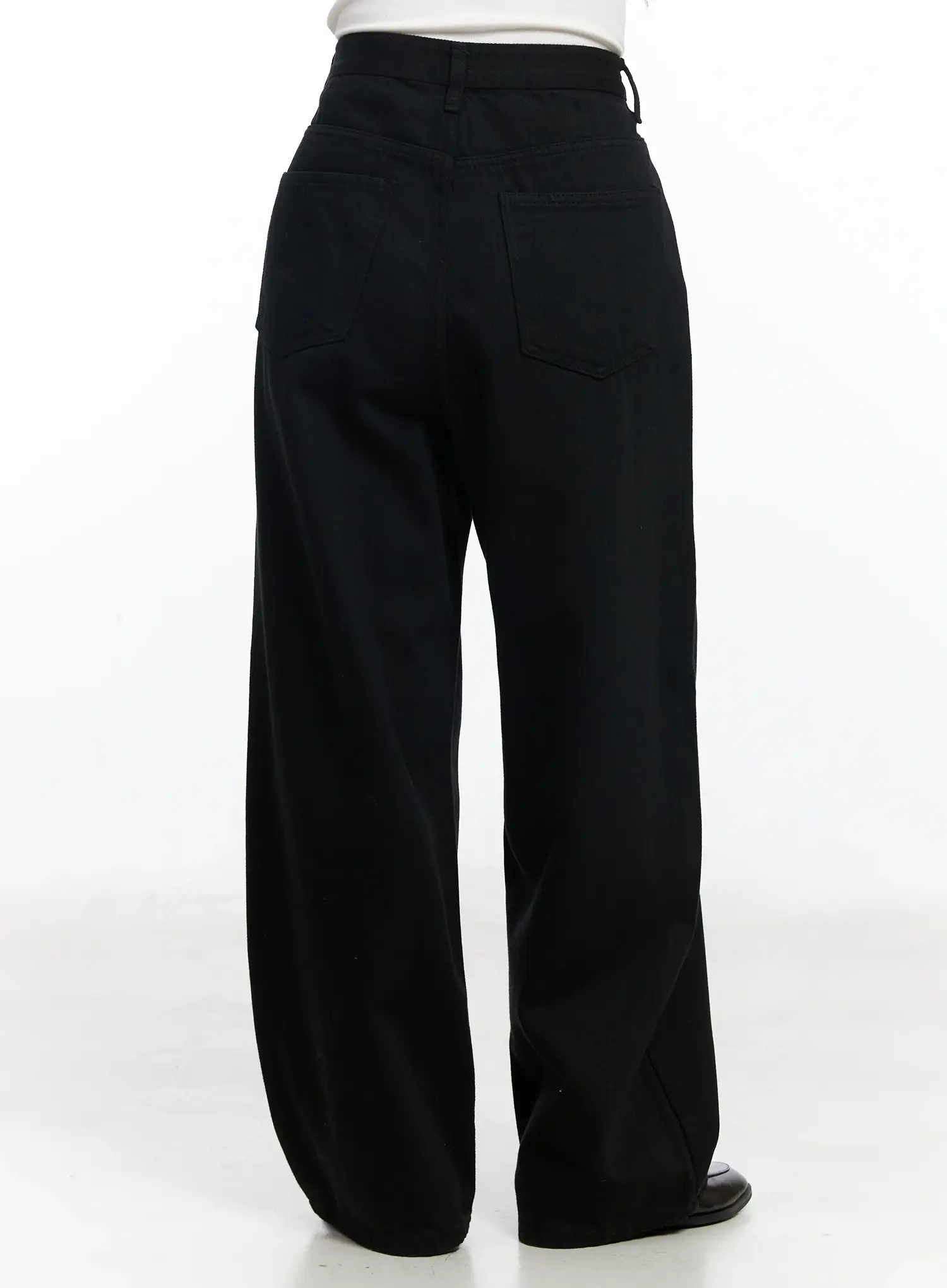 Basic Wide Leg Pants IJ529 - Image 5