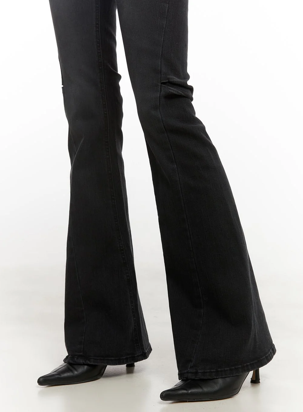 Belle Slim Fit Flared Jeans CD410 - Image 5