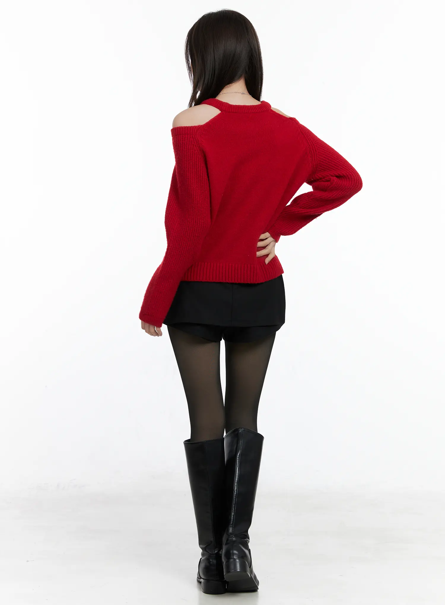 Belted Mini Skort CN519 - Image 8
