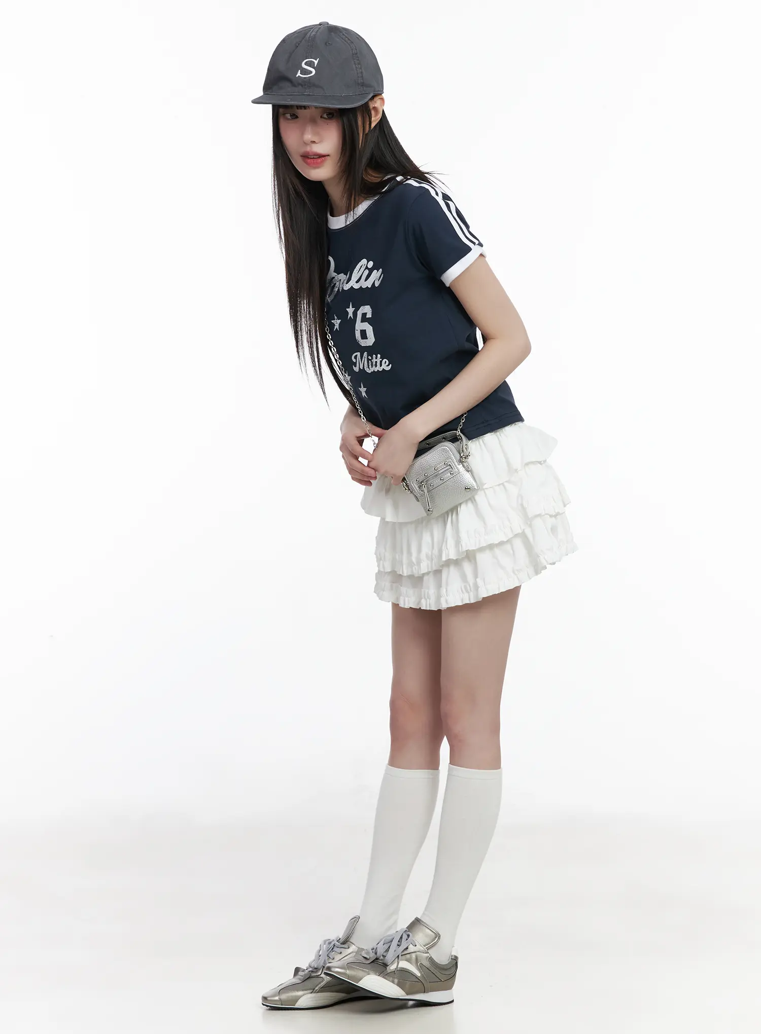 Berlin Track Ringer Tee CM524